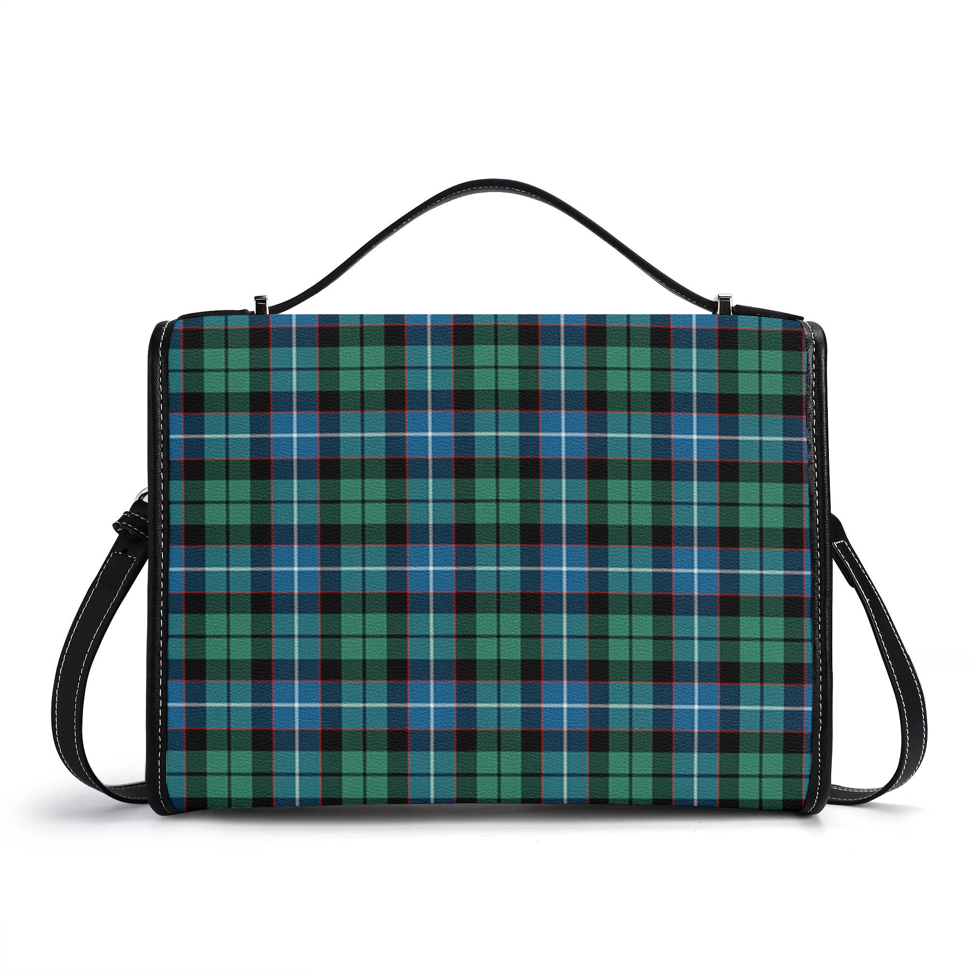 Galbraith Ancient Tartan Crest Satchel Bag