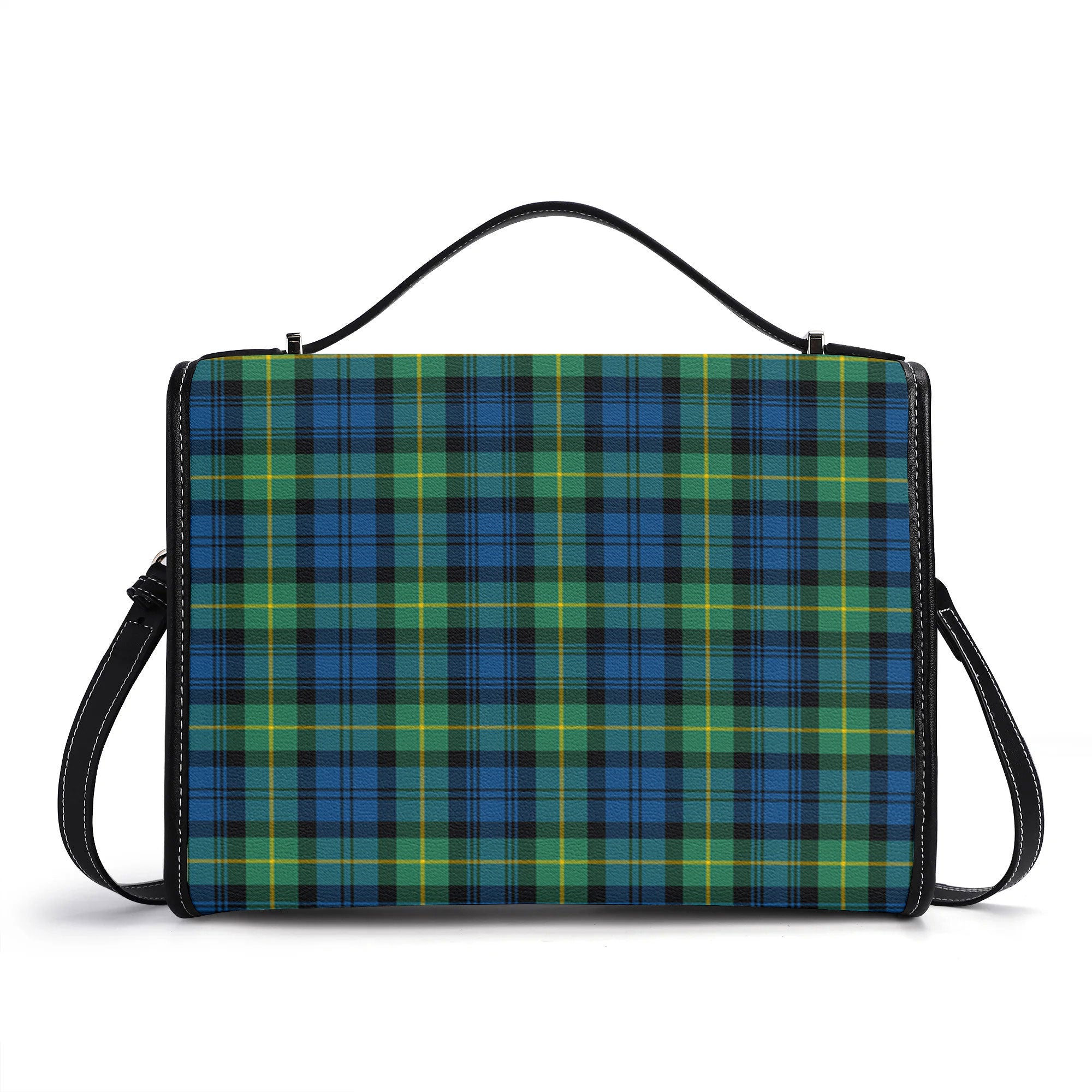 Gordon Ancient Tartan Crest Satchel Bag