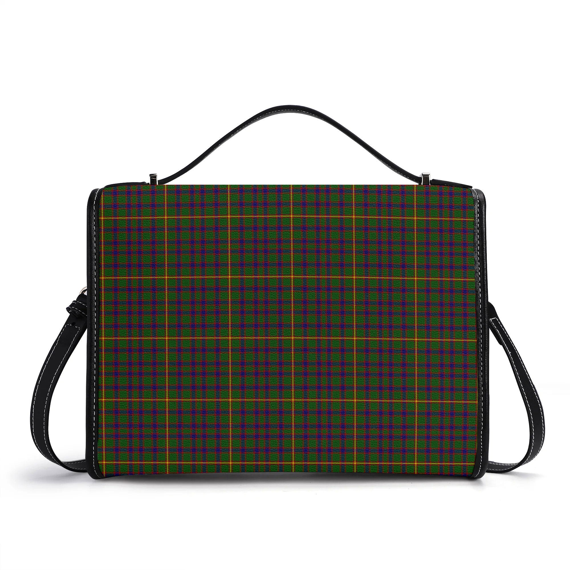 Hall Tartan Crest Satchel Bag