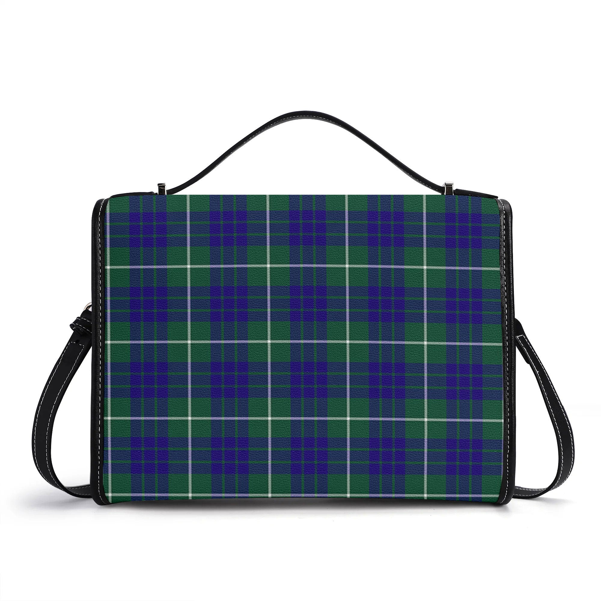 Hamilton Hunting Modern Tartan Crest Satchel Bag