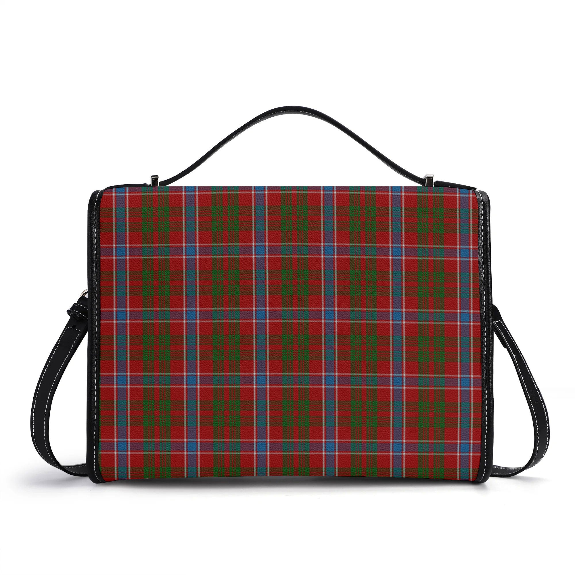 Harkness Dress Tartan Crest Satchel Bag