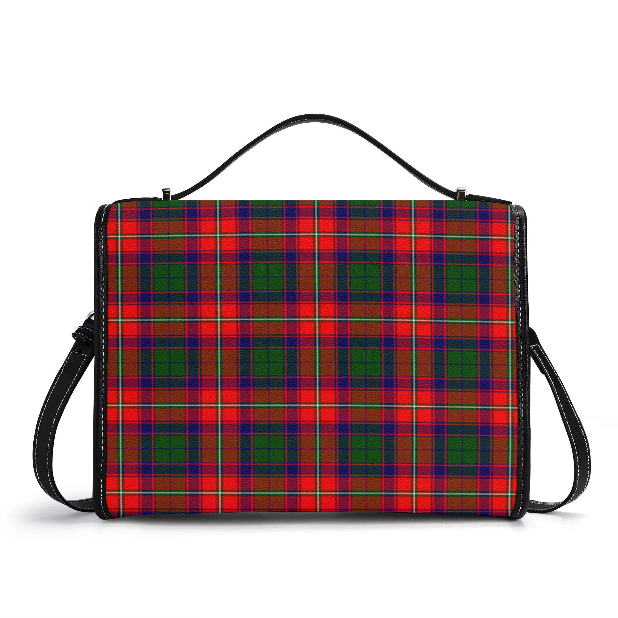 Hopkirk Tartan Crest Satchel Bag