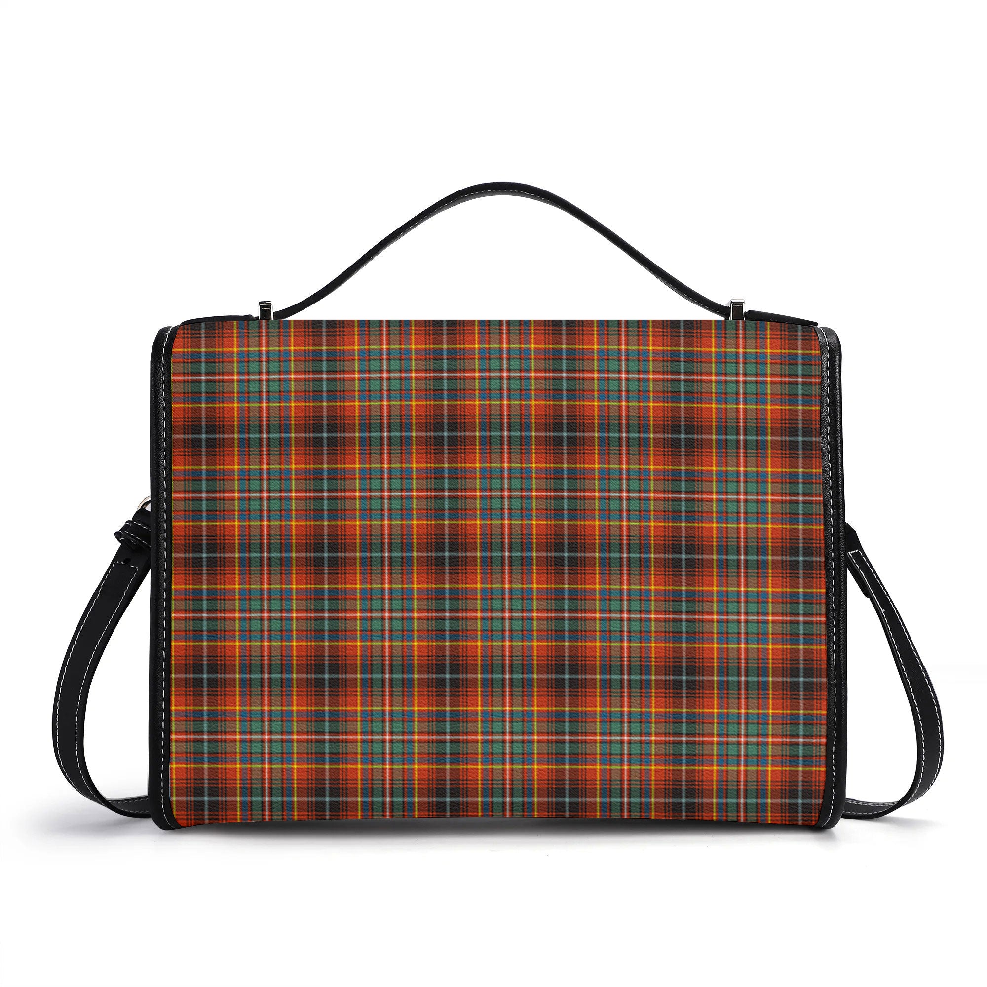 Innes Ancient Tartan Crest Satchel Bag