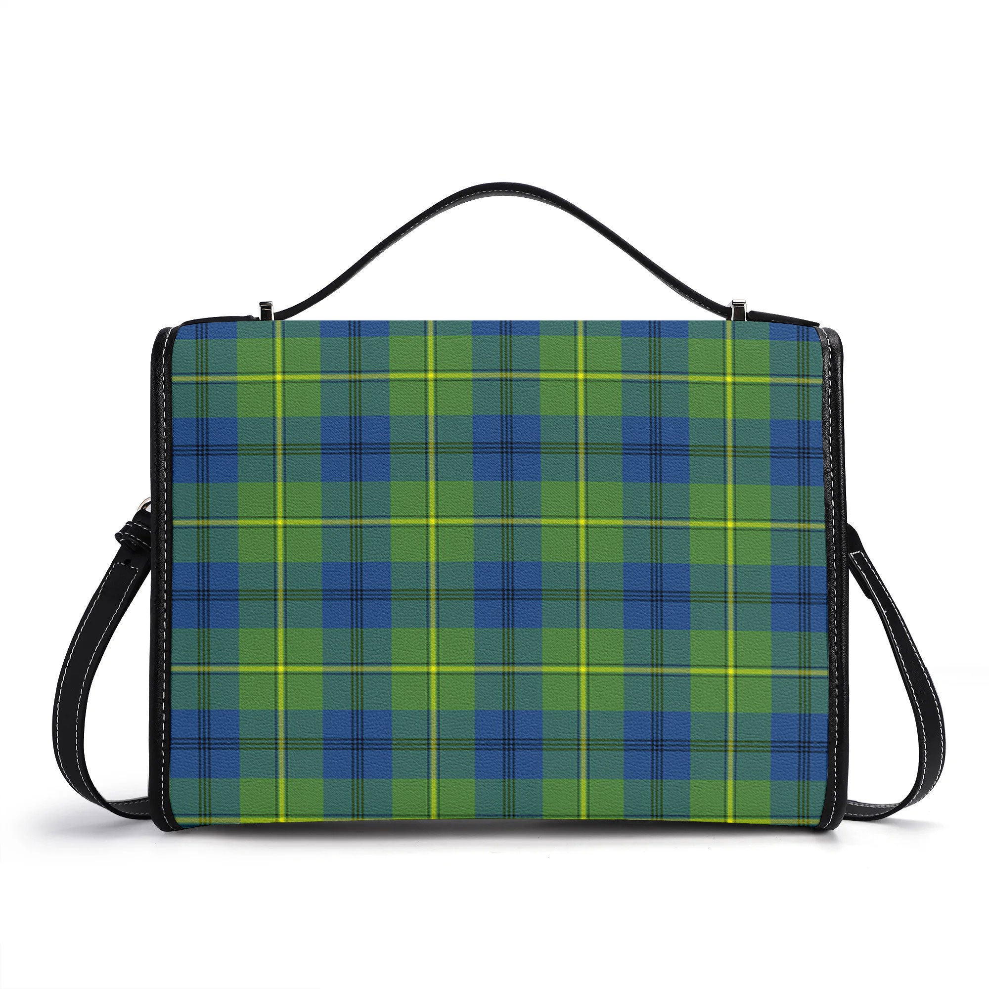 Johnstone Ancient Tartan Crest Satchel Bag