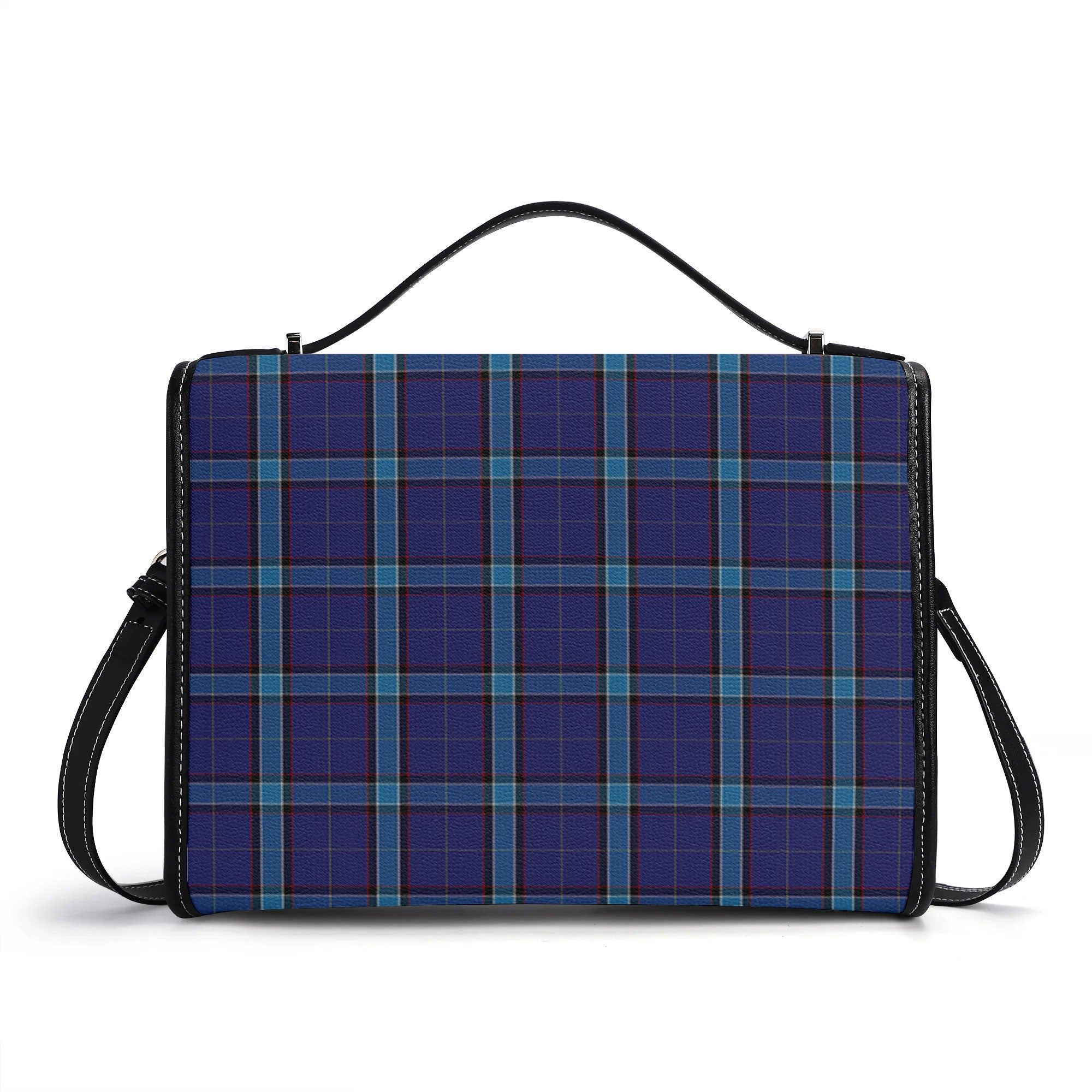 Kirkcaldy Tartan Crest Satchel Bag