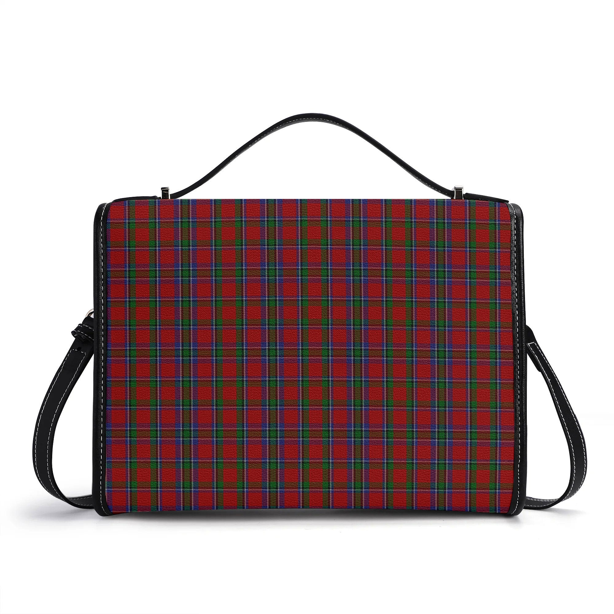 Lyle Tartan Crest Satchel Bag