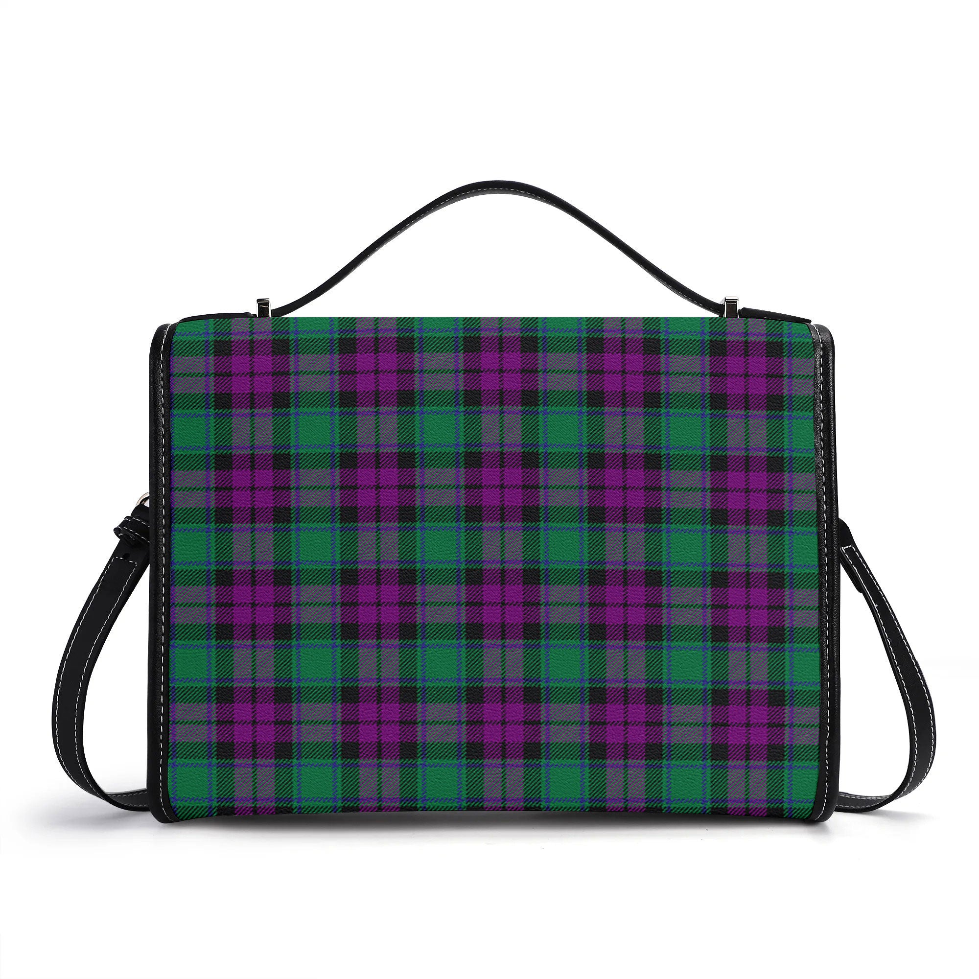 MacArthur - Milton Tartan Crest Satchel Bag