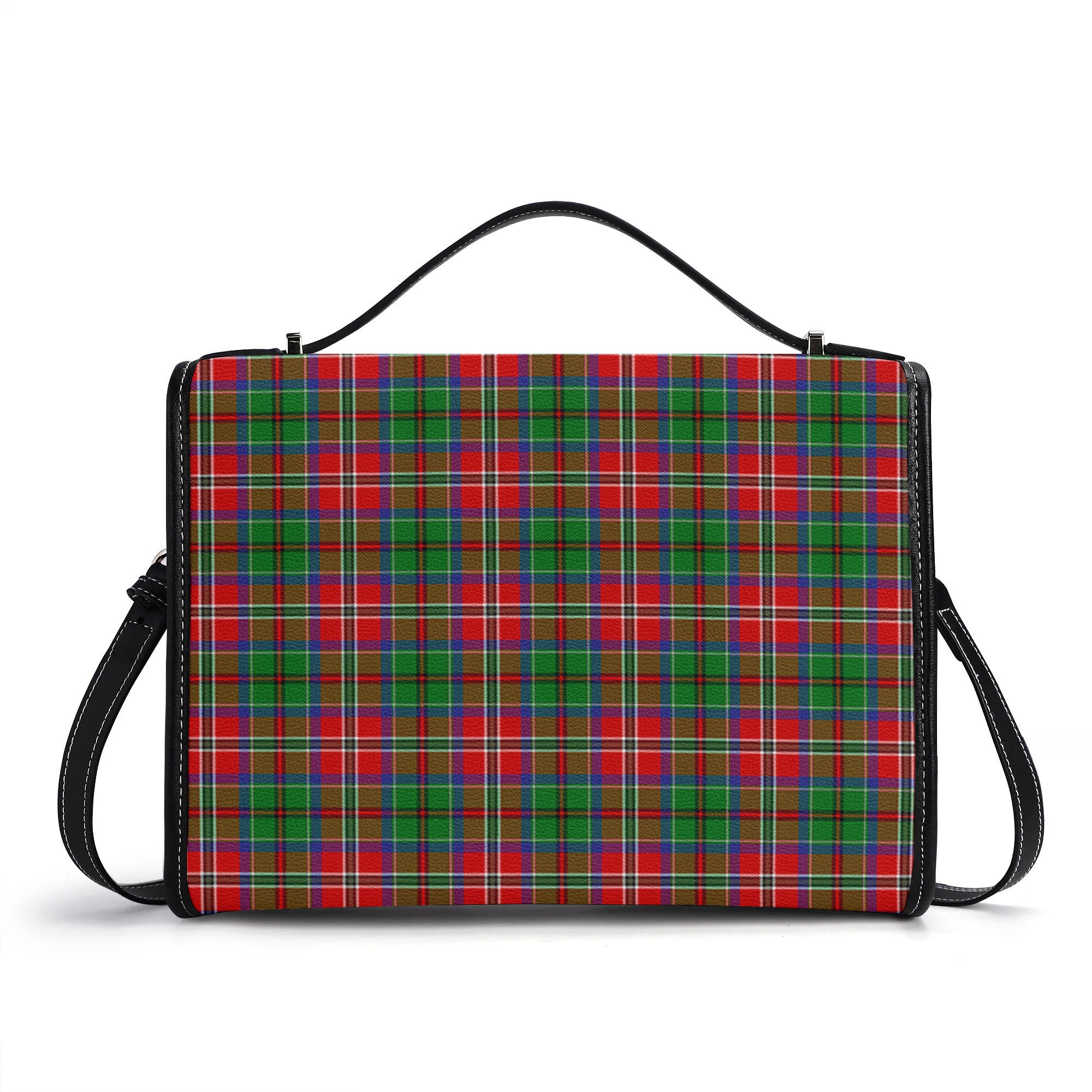 MacCulloch (McCulloch) Tartan Crest Satchel Bag