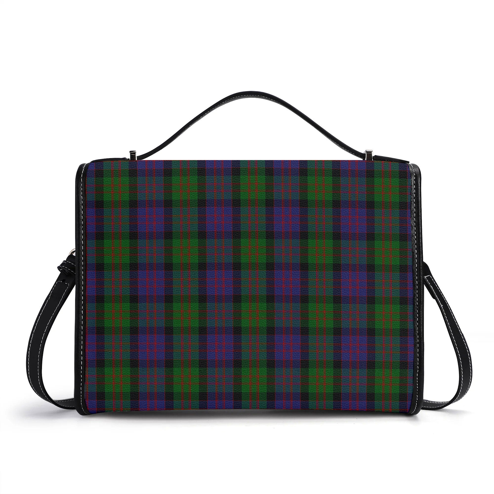 MacDonald Tartan Crest Satchel Bag