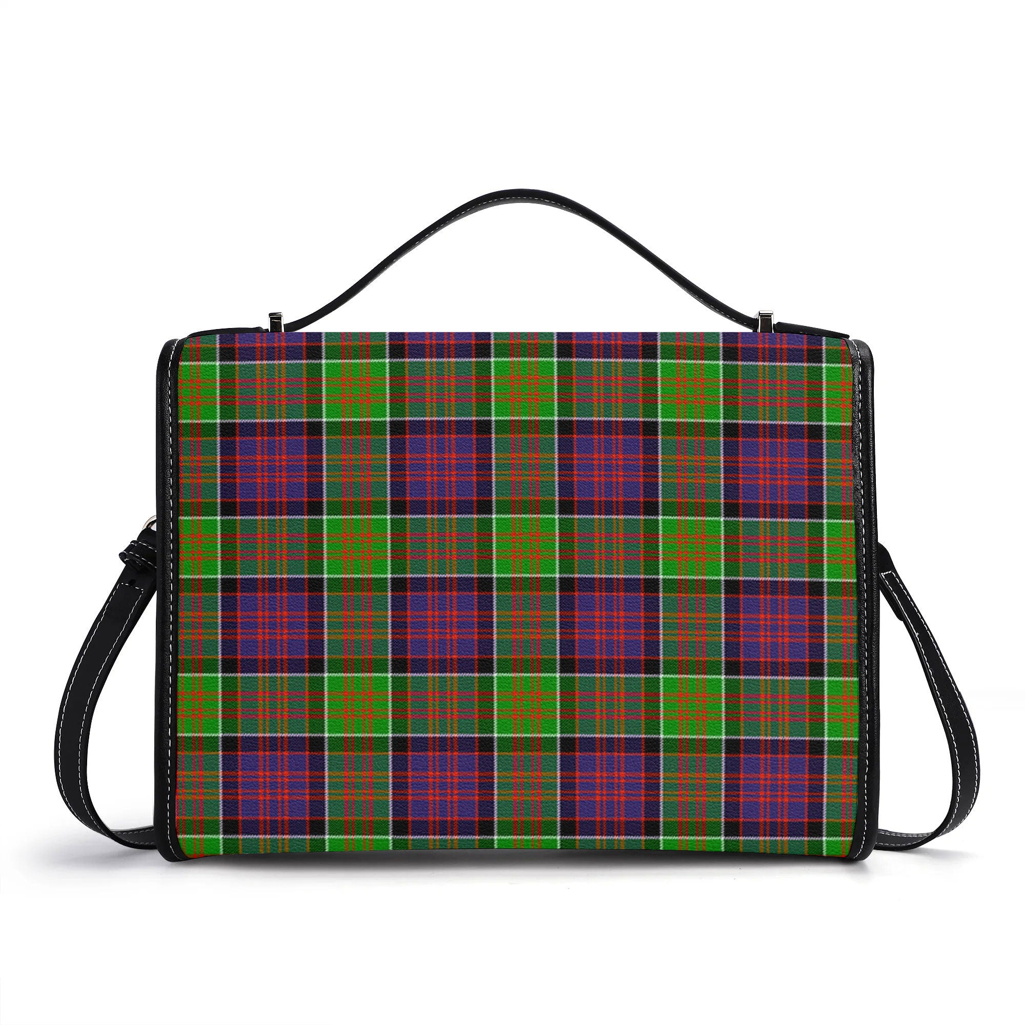MacDonald (Clan Ranald) Tartan Crest Satchel Bag