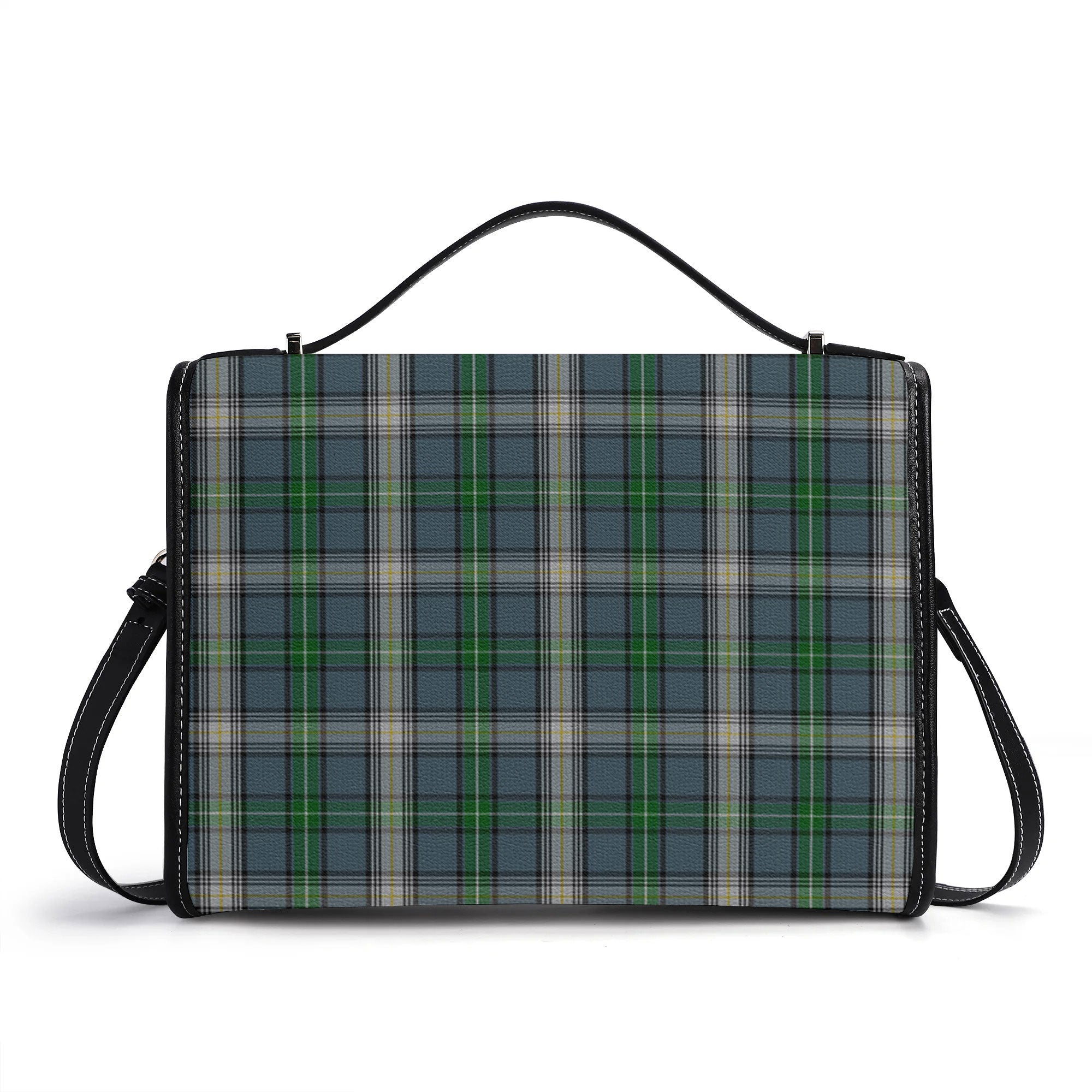 MacDowall Tartan Crest Satchel Bag