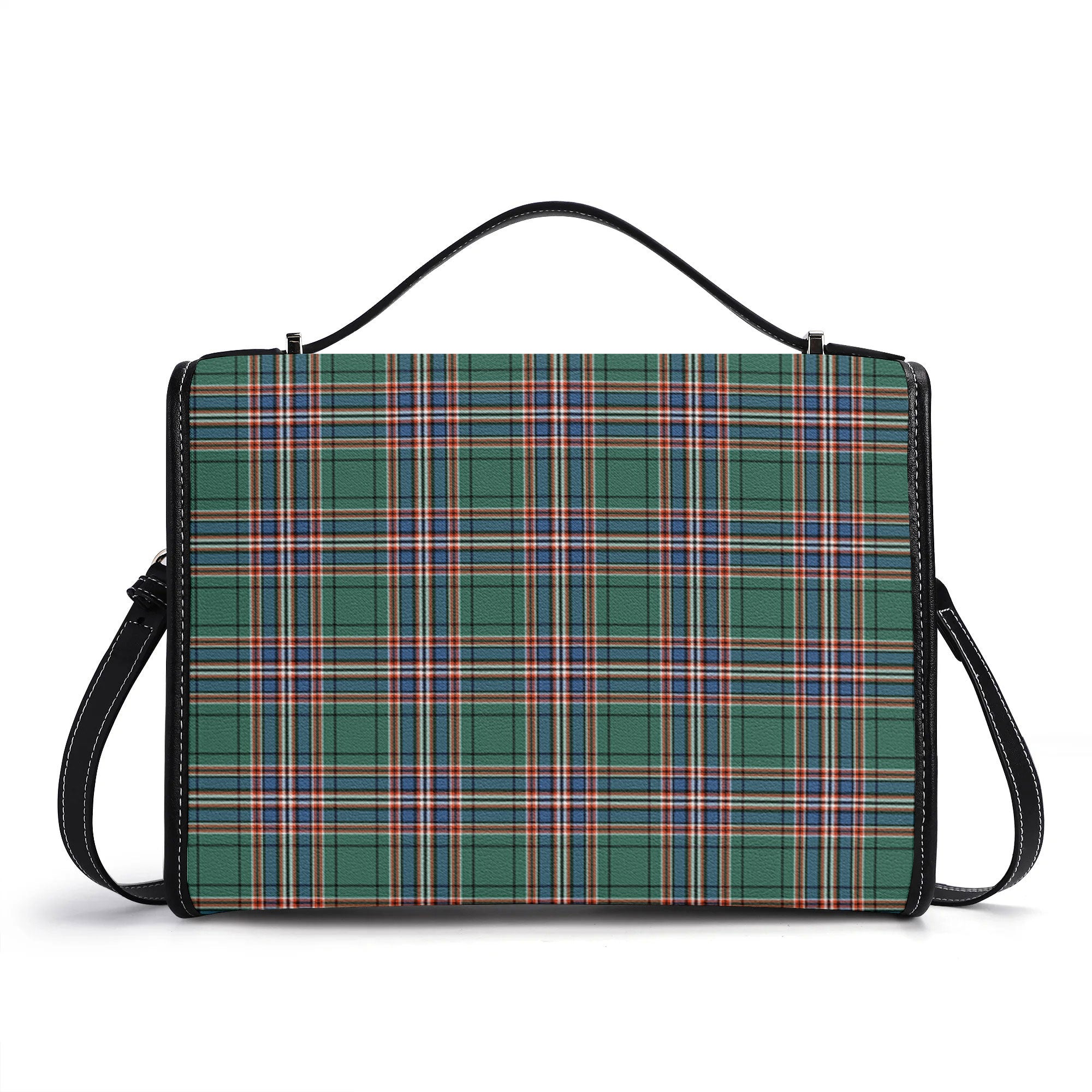 MacFarlane Hunting Ancient Tartan Crest Satchel Bag
