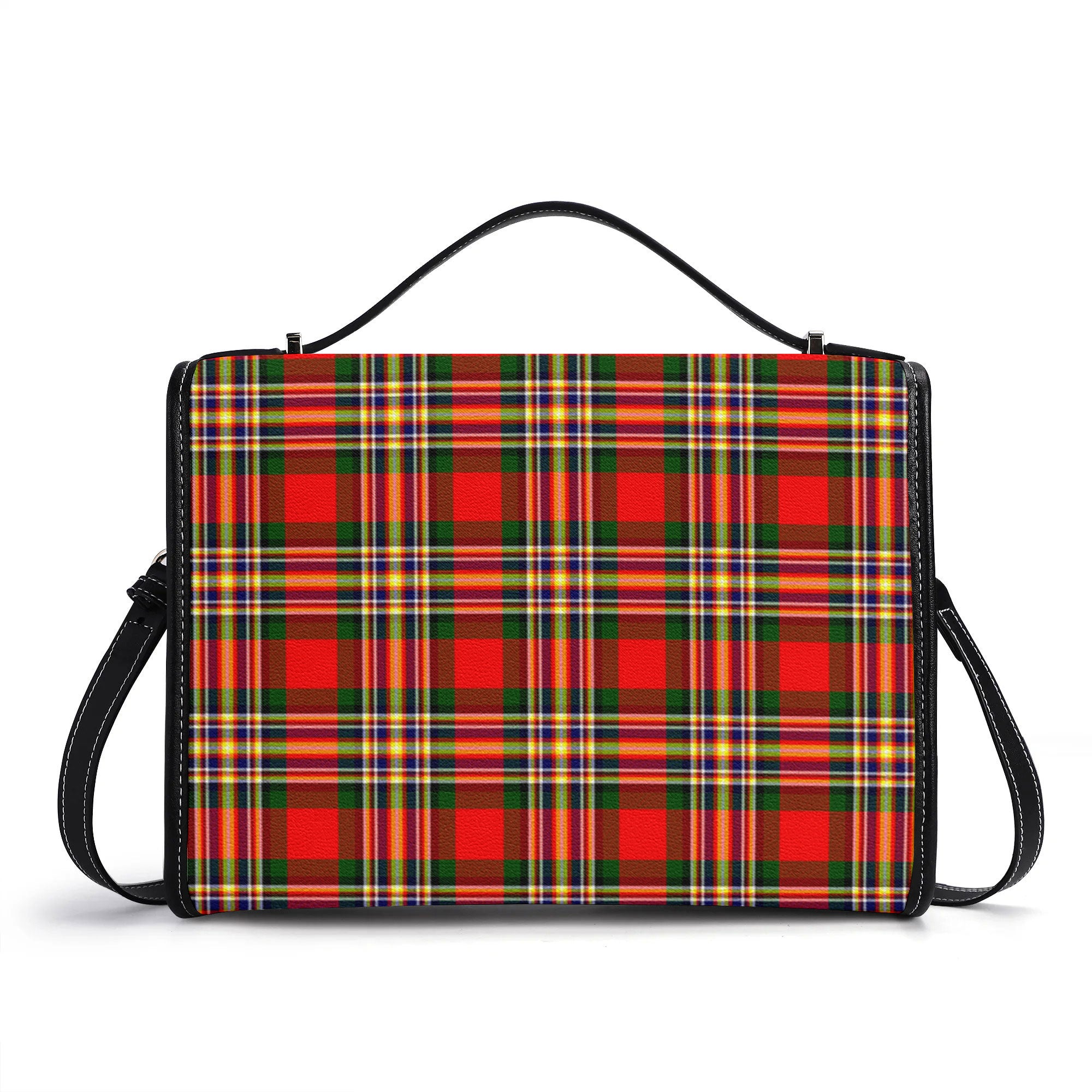 MacGill Modern Tartan Crest Satchel Bag