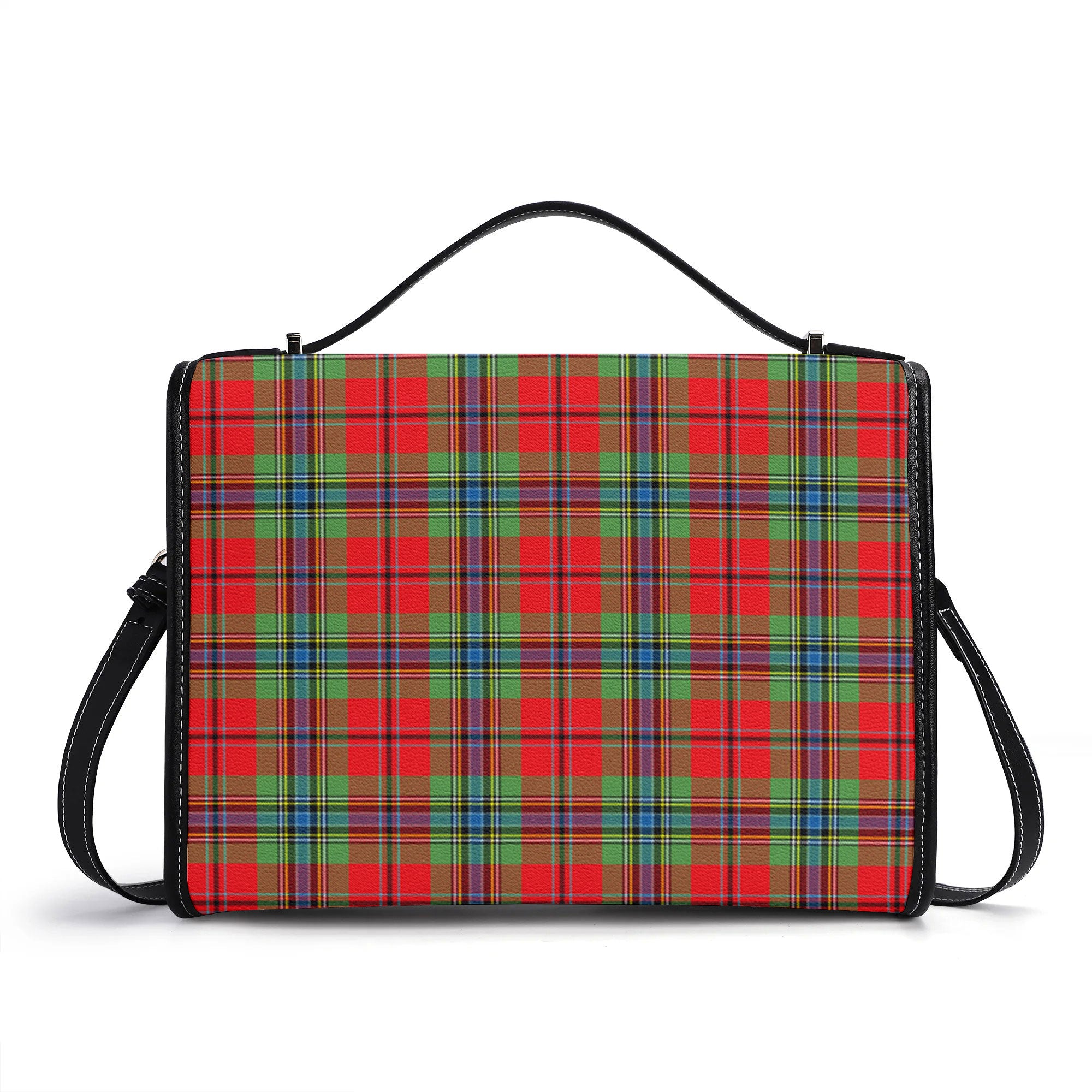 MacLean of Duart Modern Tartan Crest Satchel Bag