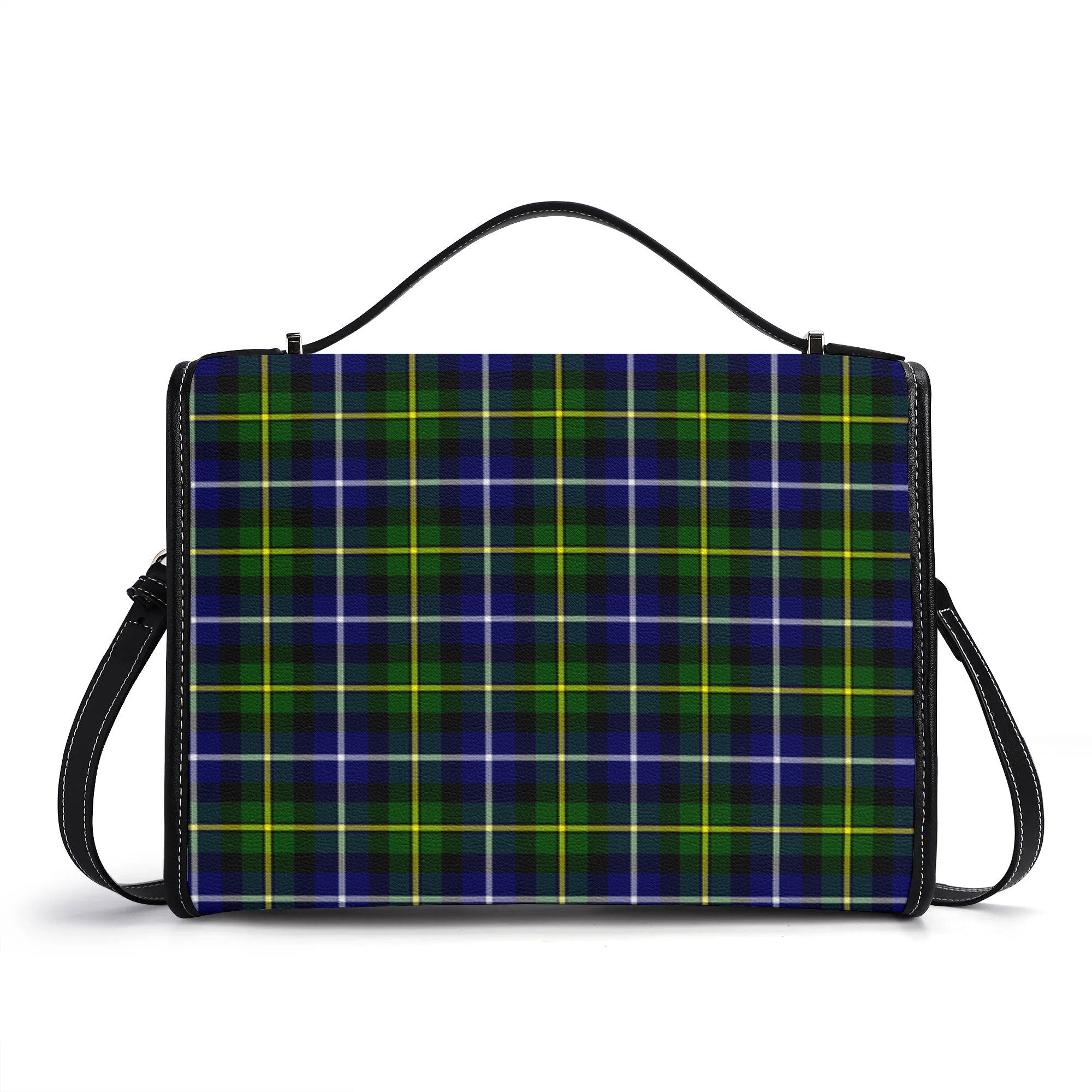MacNeil of Barra Modern Tartan Crest Satchel Bag