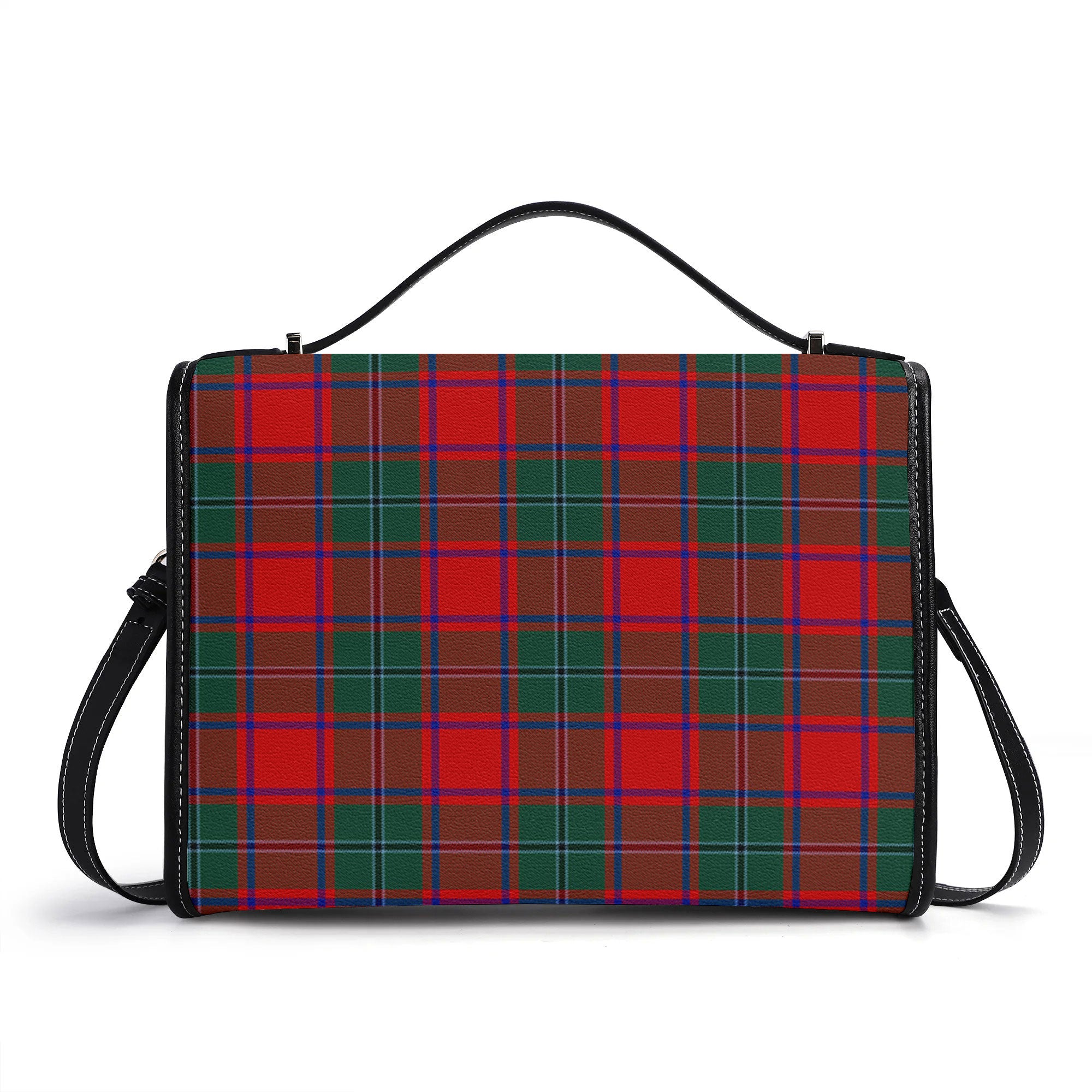 MacPhail Clan Tartan Crest Satchel Bag