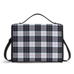 MacRae Dress Modern Tartan Crest Satchel Bag