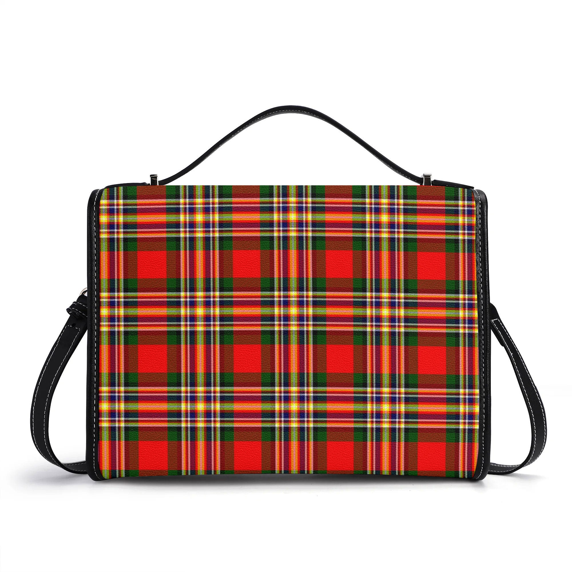 Makgill Tartan Crest Satchel Bag