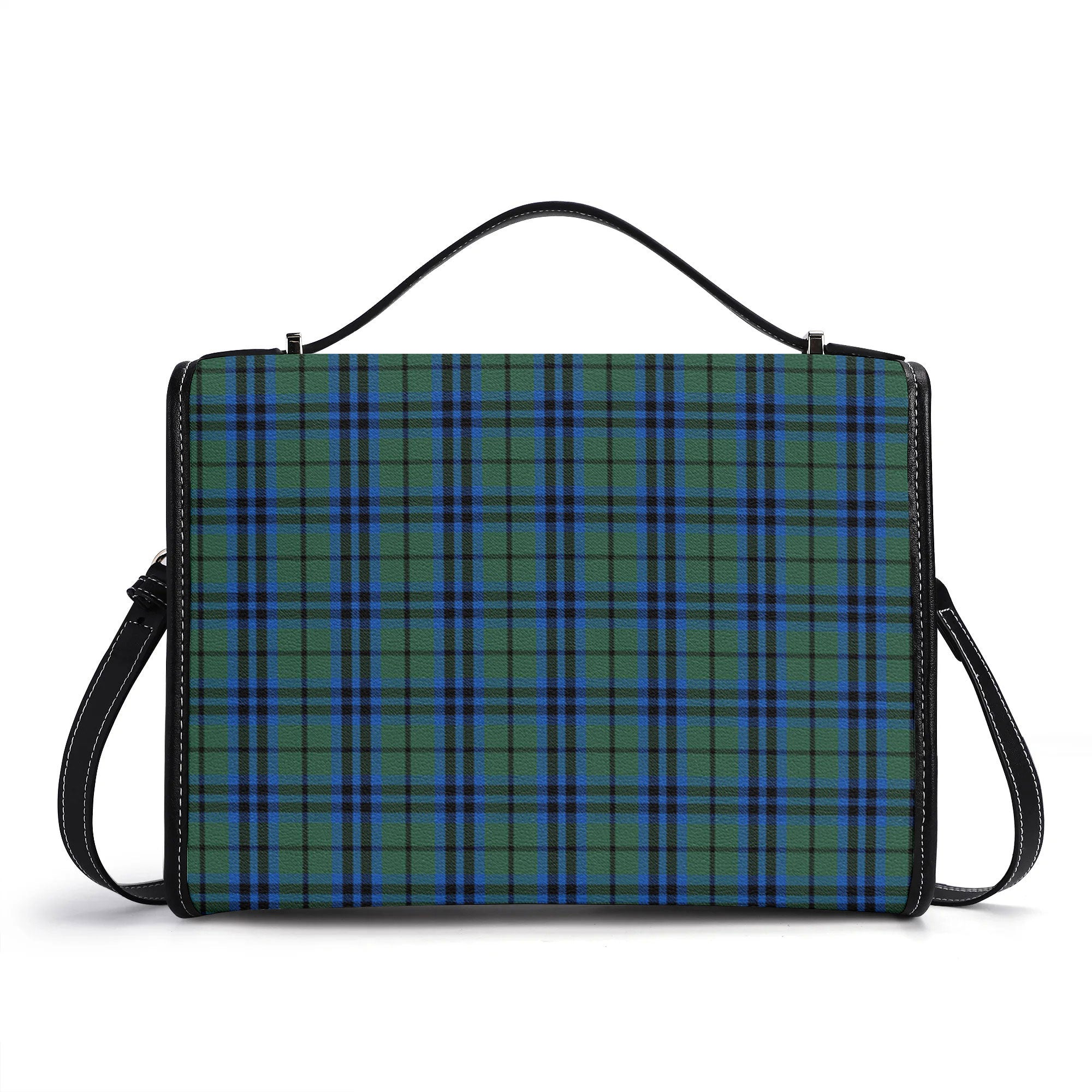 Marshall Tartan Crest Satchel Bag