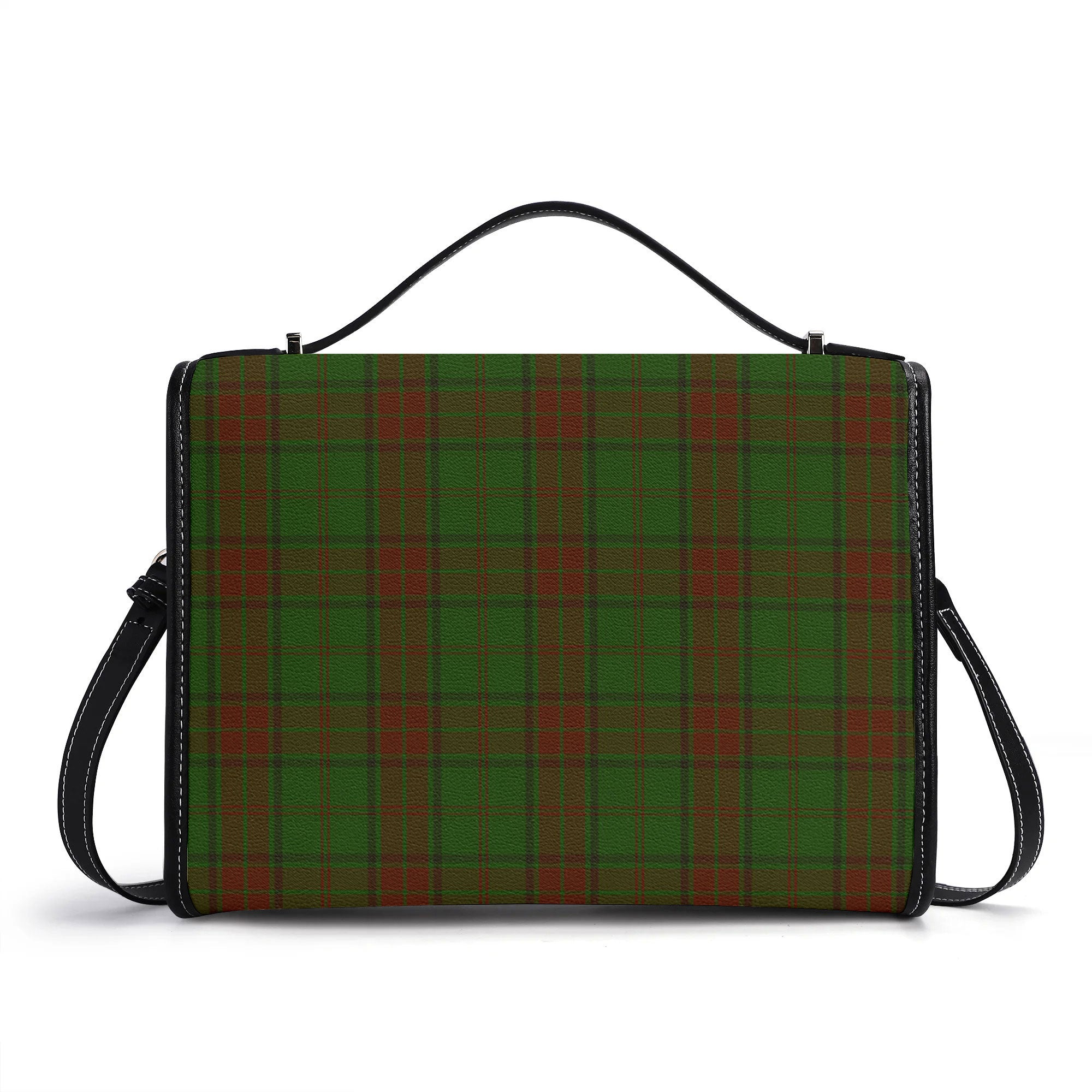 Maxwell Hunting Tartan Crest Satchel Bag