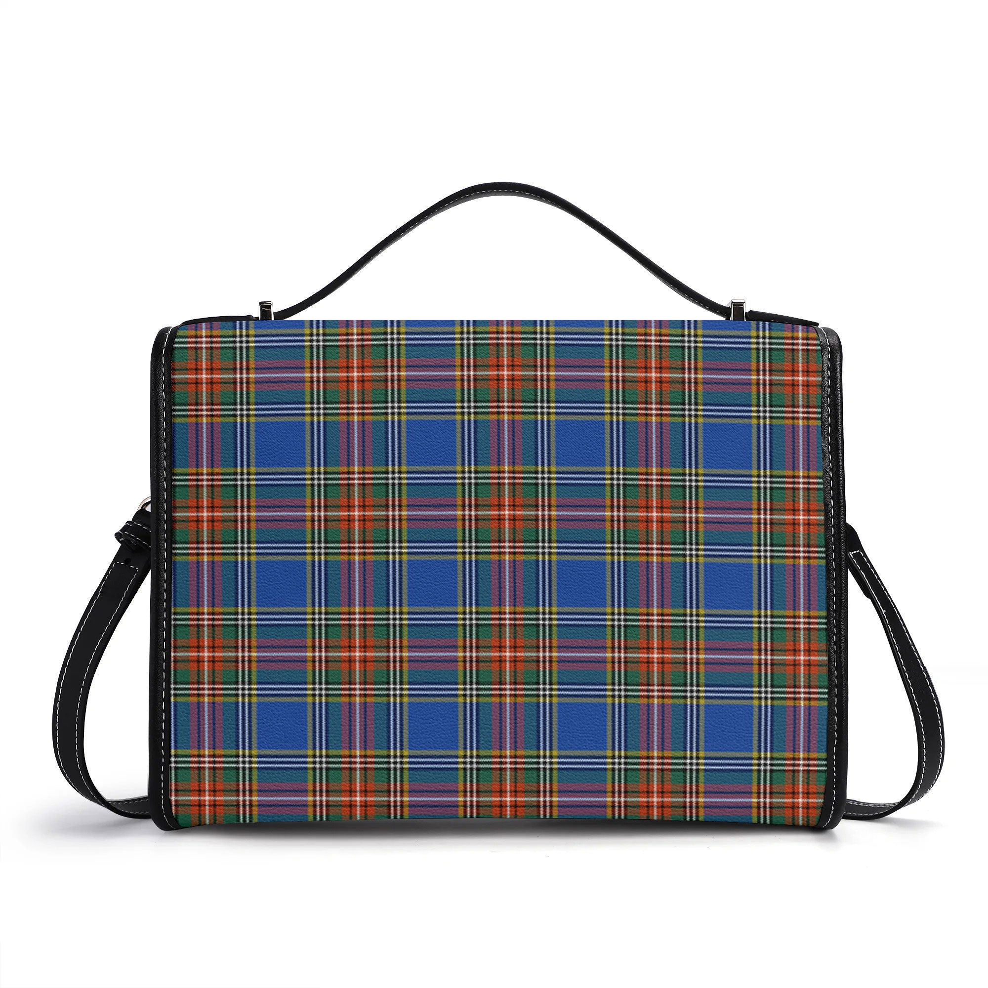 McBeth Ancient Tartan Crest Satchel Bag
