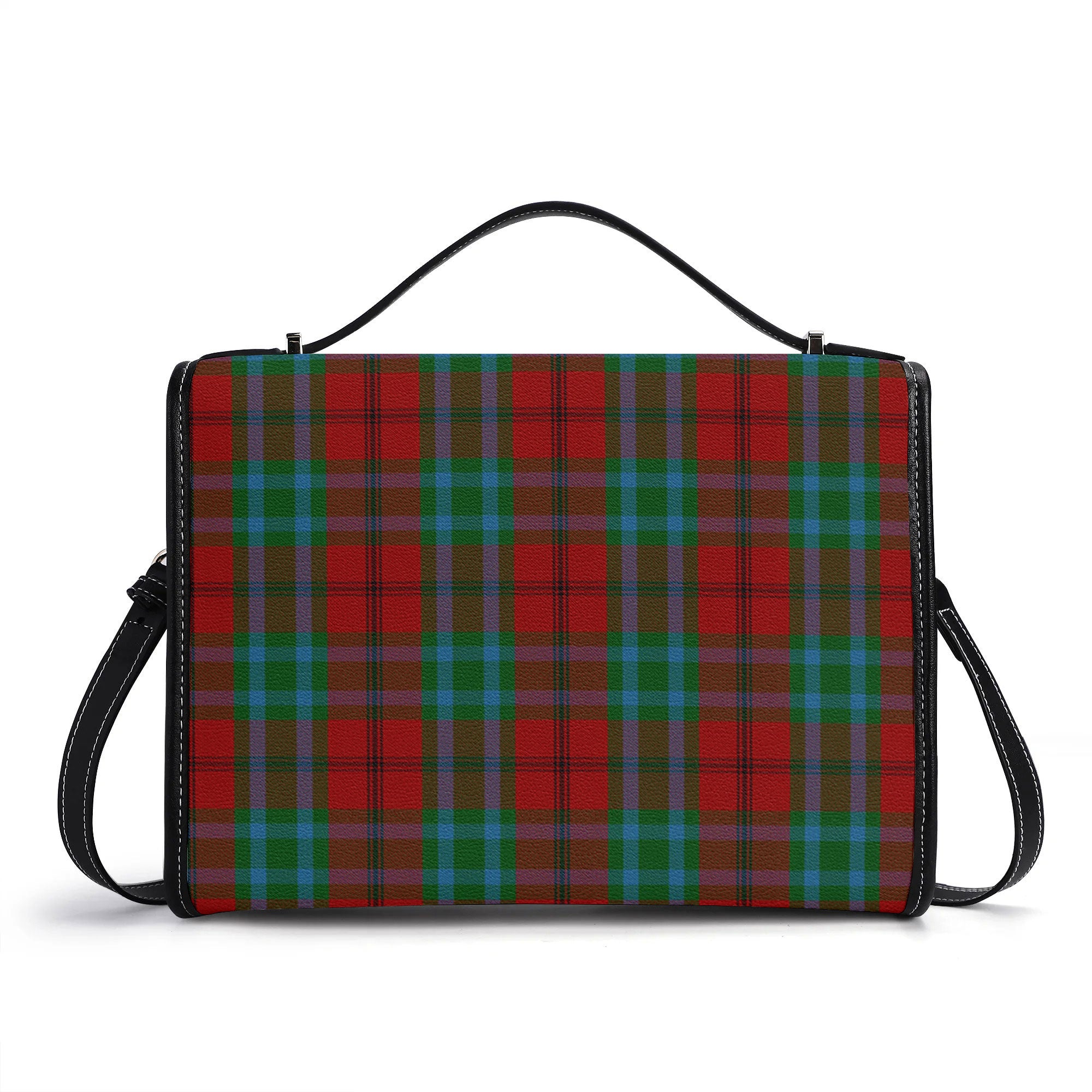 McCook Tartan Crest Satchel Bag