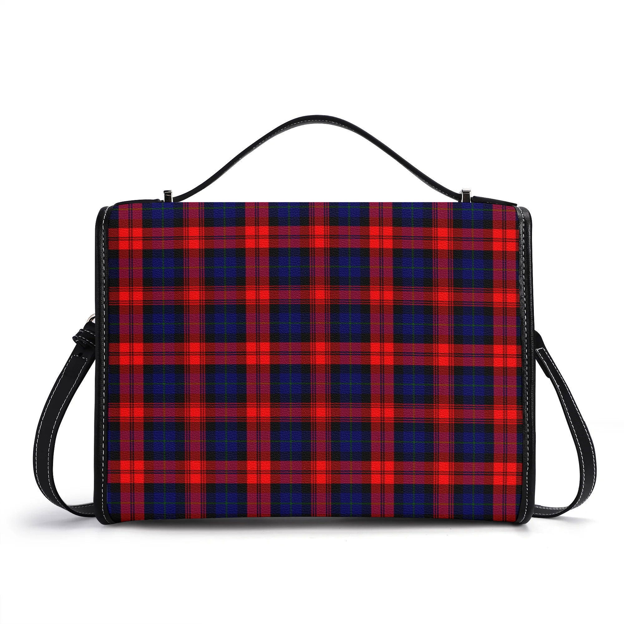 McCracken Tartan Crest Satchel Bag