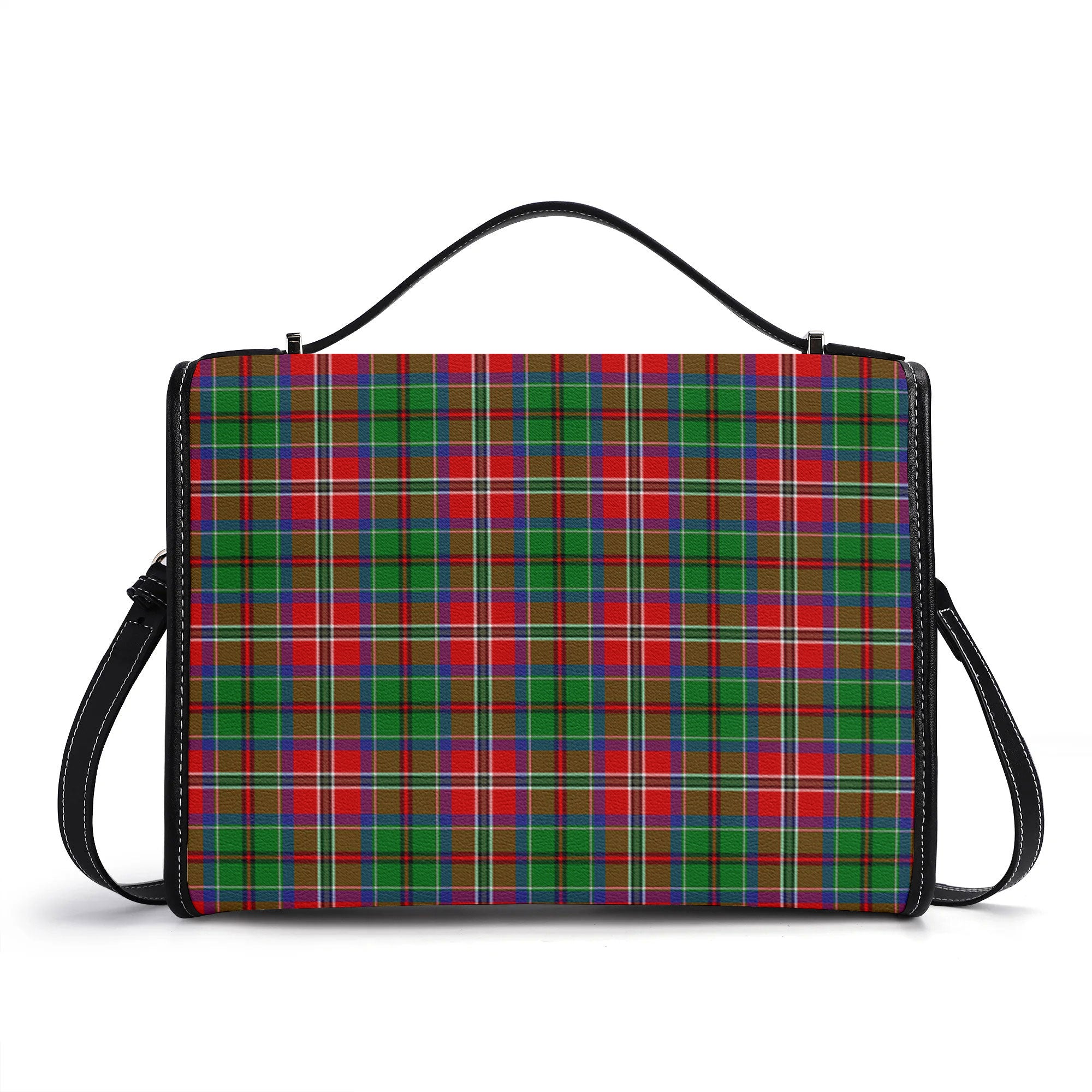 McCullough Tartan Crest Satchel Bag