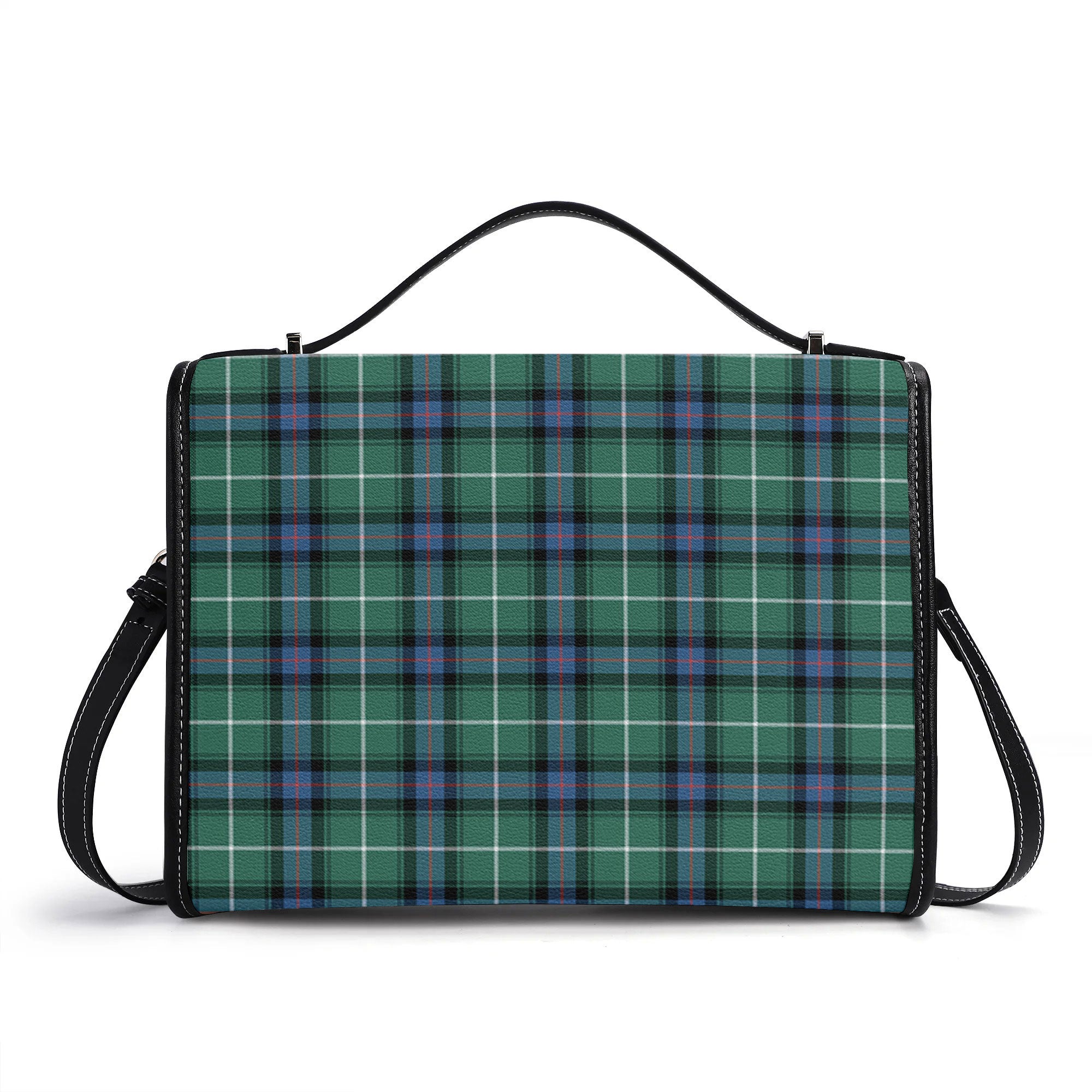 McDonald of the Isles Hunting Ancient Tartan Crest Satchel Bag