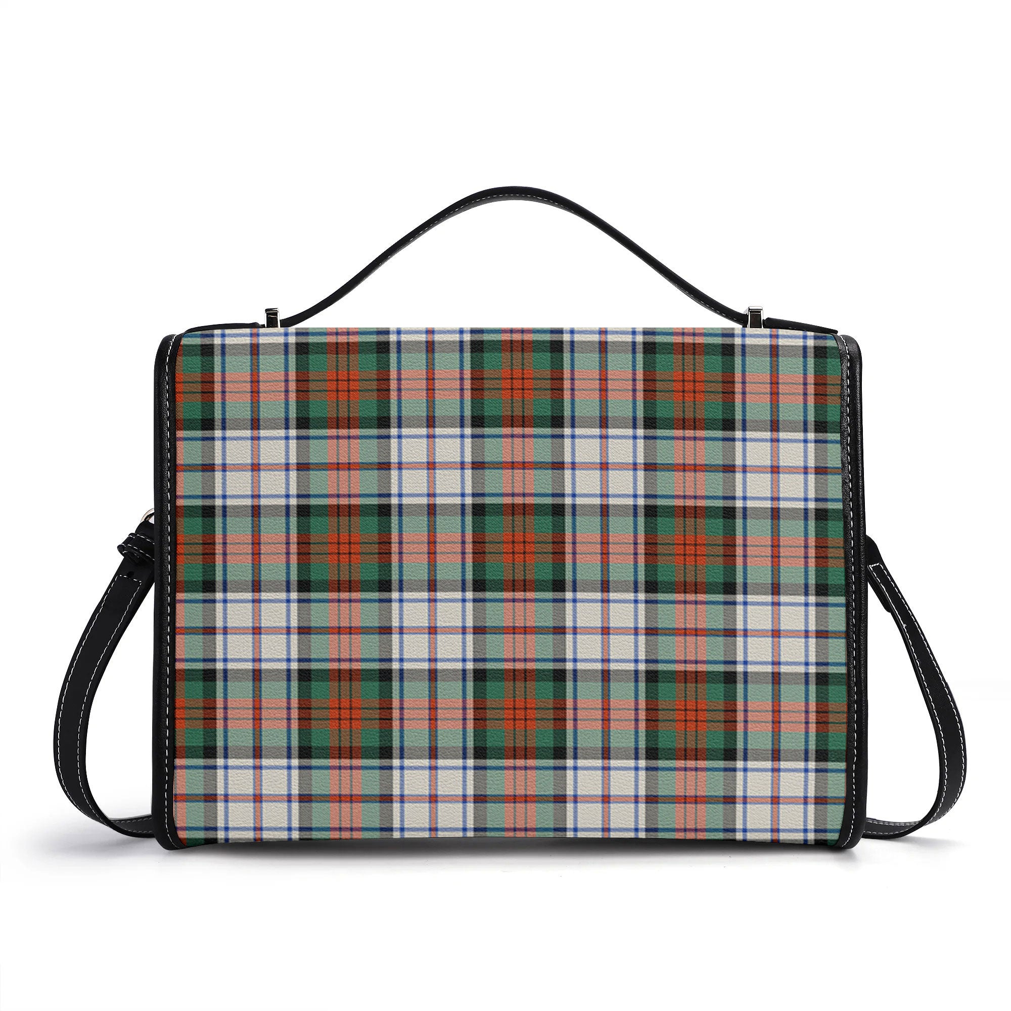 McDuff Dress Ancient Tartan Crest Satchel Bag