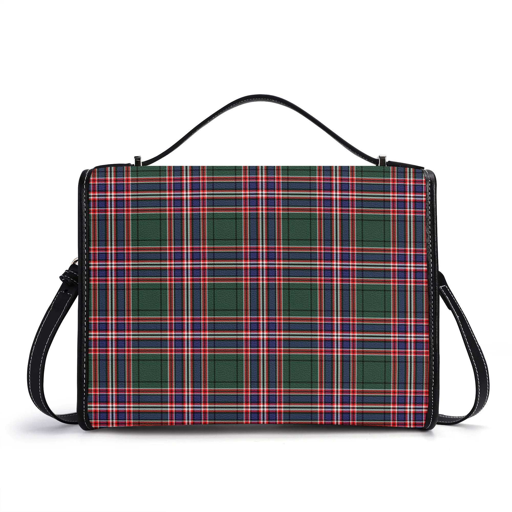 McFarlane Hunting Modern Tartan Crest Satchel Bag