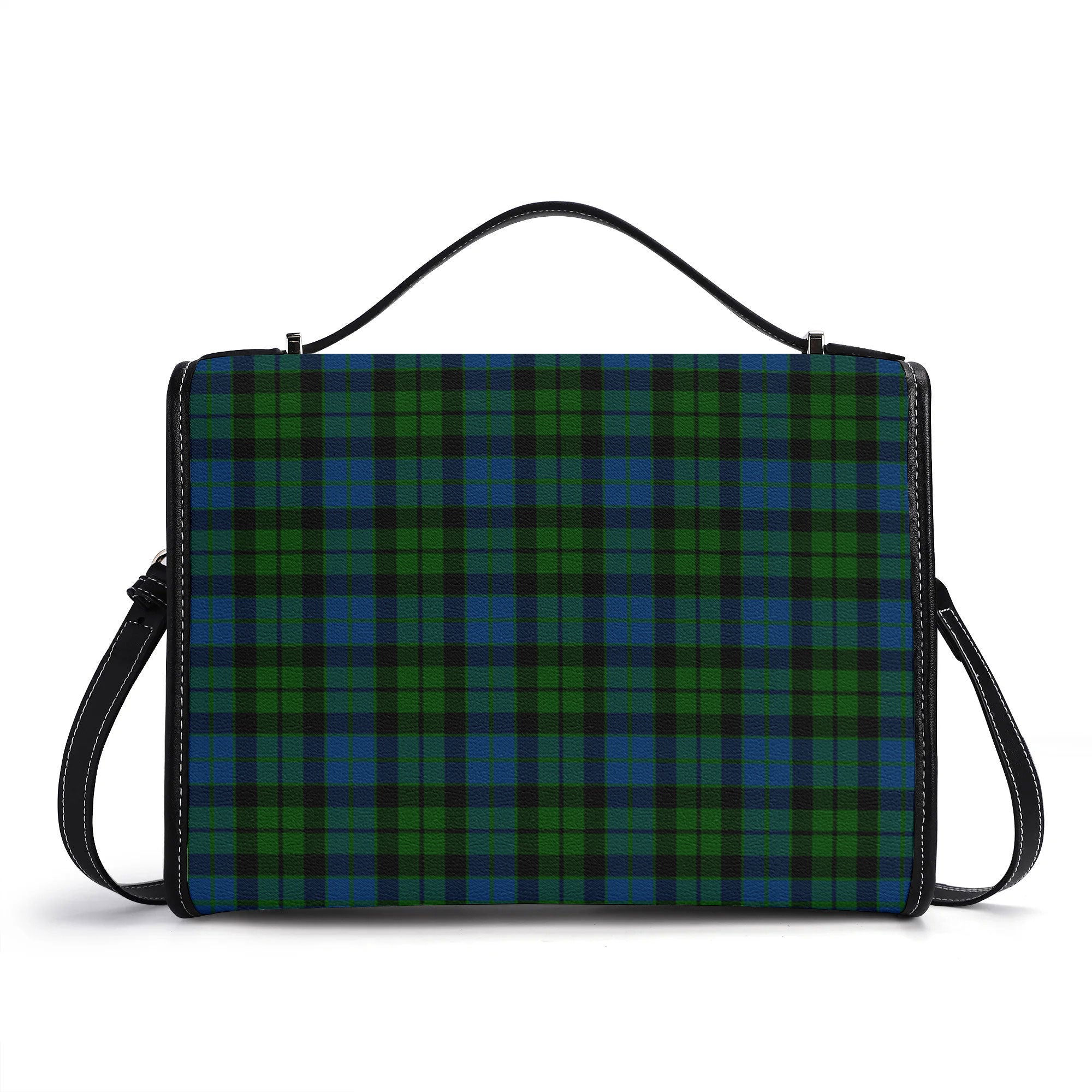 McKie Tartan Crest Satchel Bag