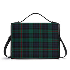McKinlay Modern Tartan Crest Satchel Bag