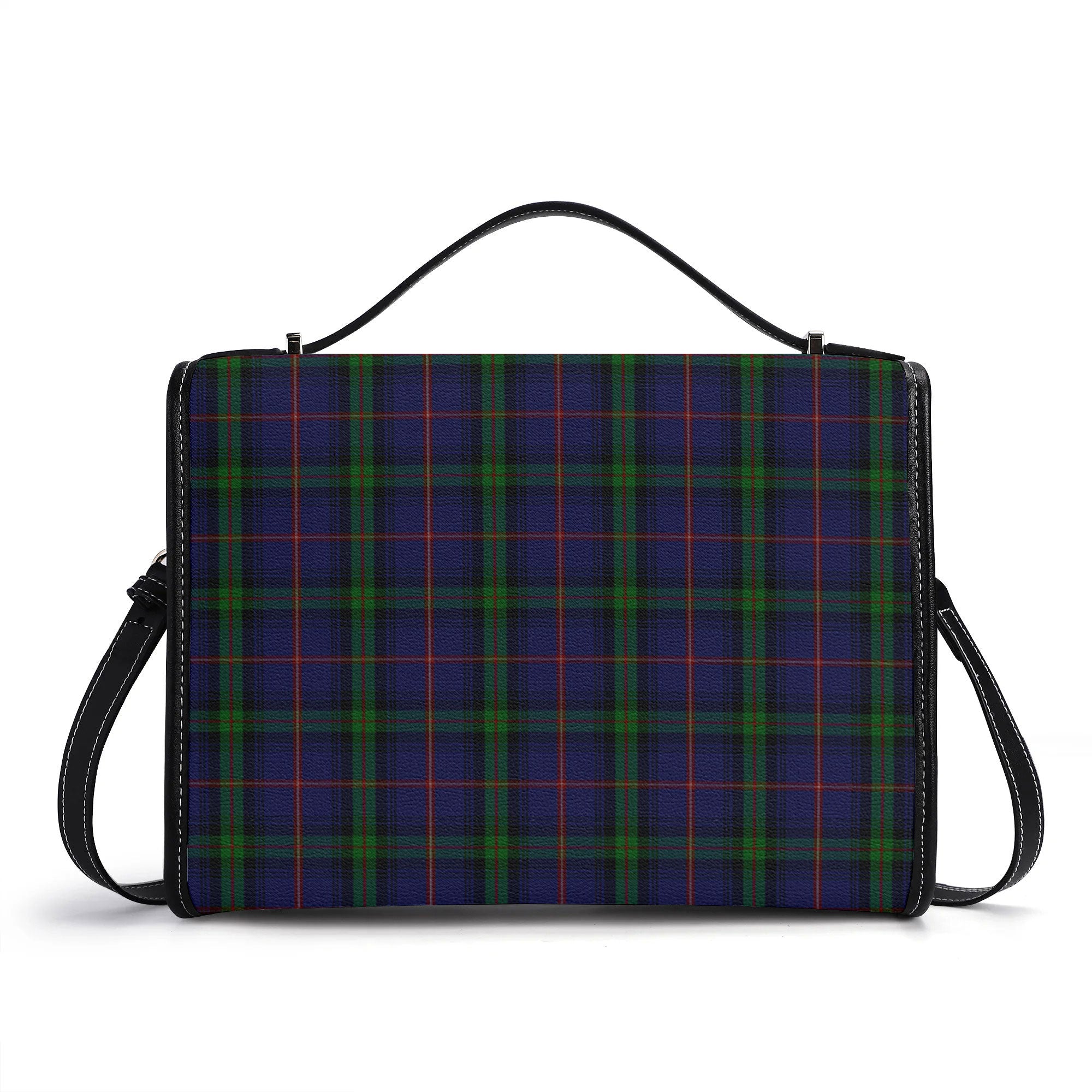 McLafferty Tartan Crest Satchel Bag