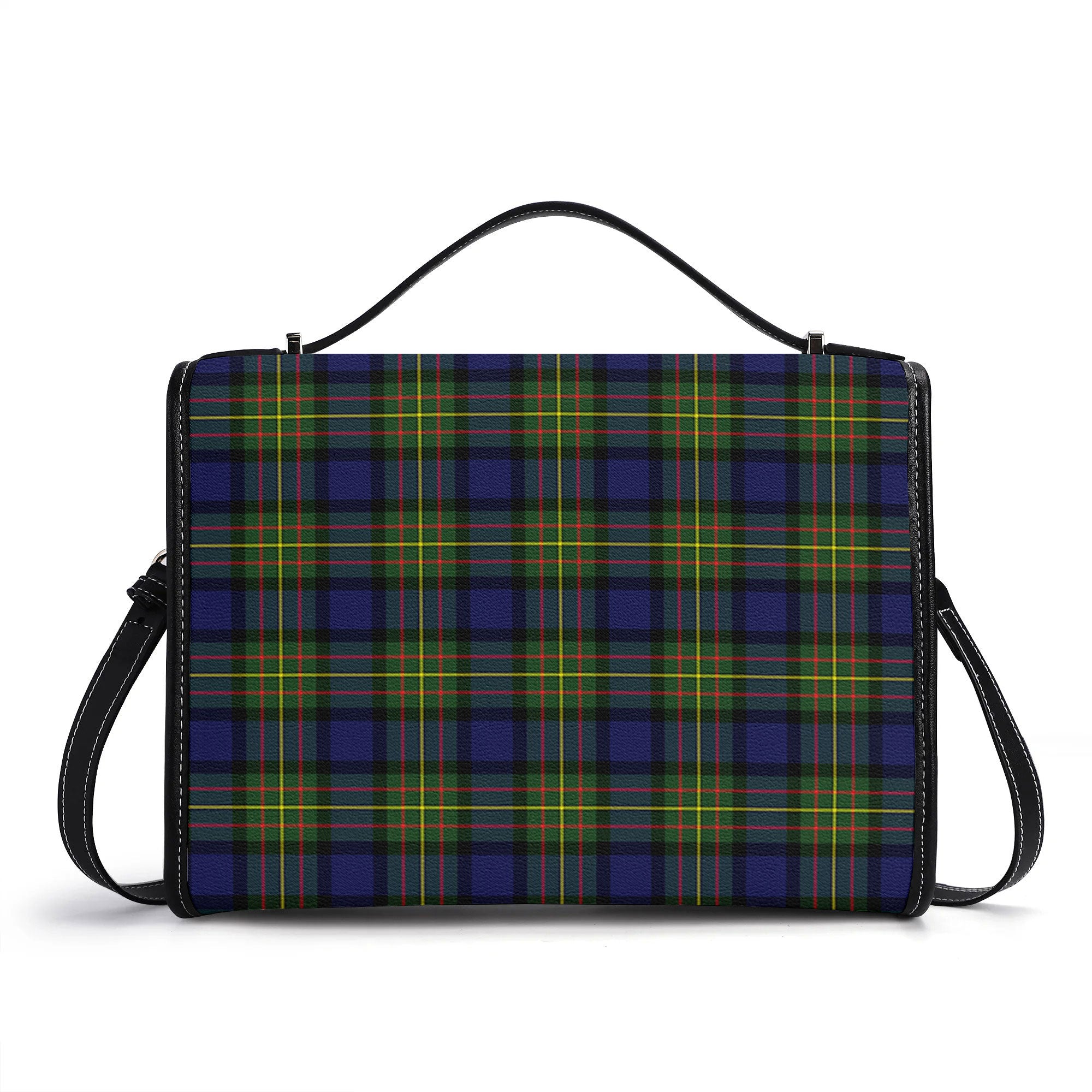 McLaren Modern Tartan Crest Satchel Bag