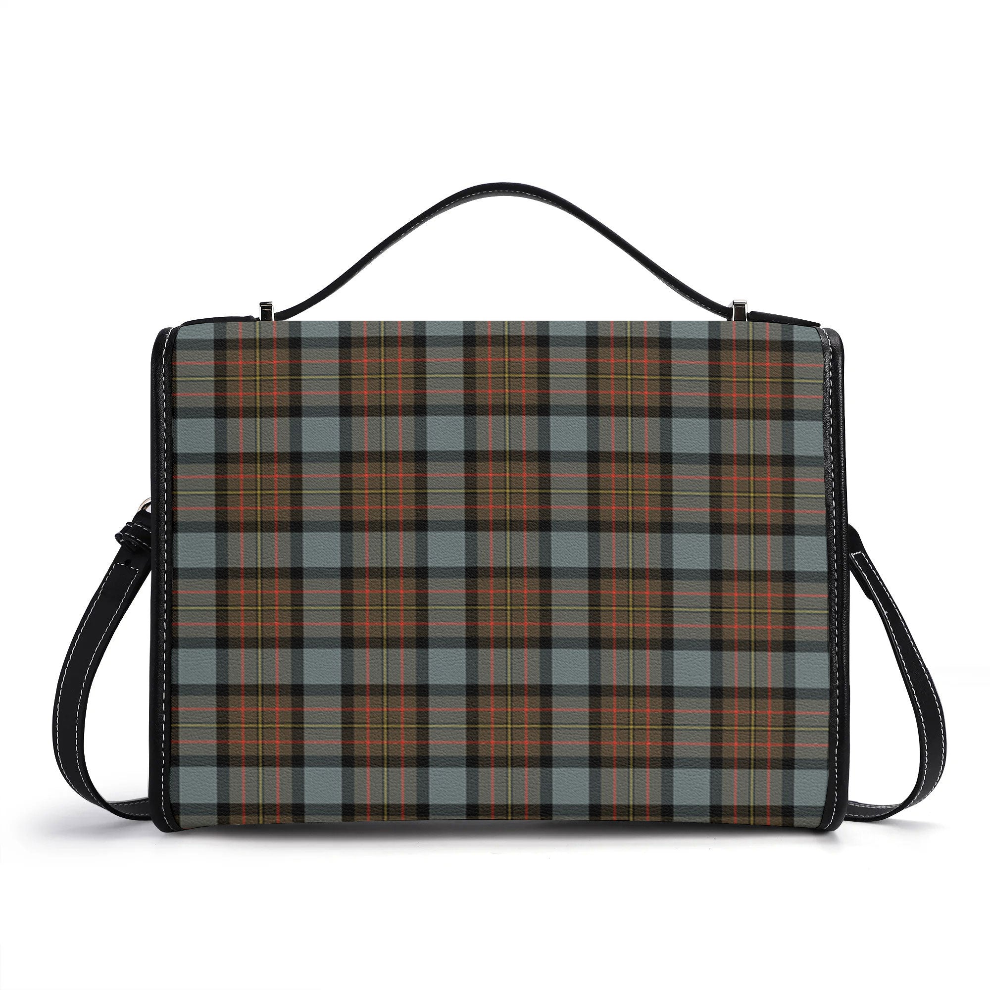 McLaren Weathered Tartan Crest Satchel Bag
