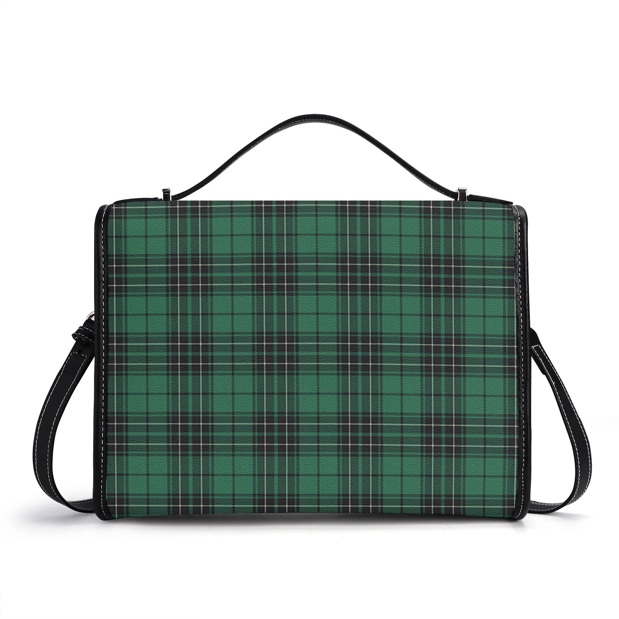 McLean Hunting Ancient Tartan Crest Satchel Bag