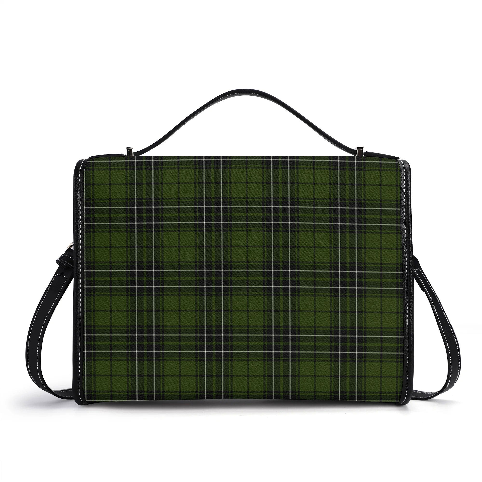 McLean Hunting Tartan Crest Satchel Bag