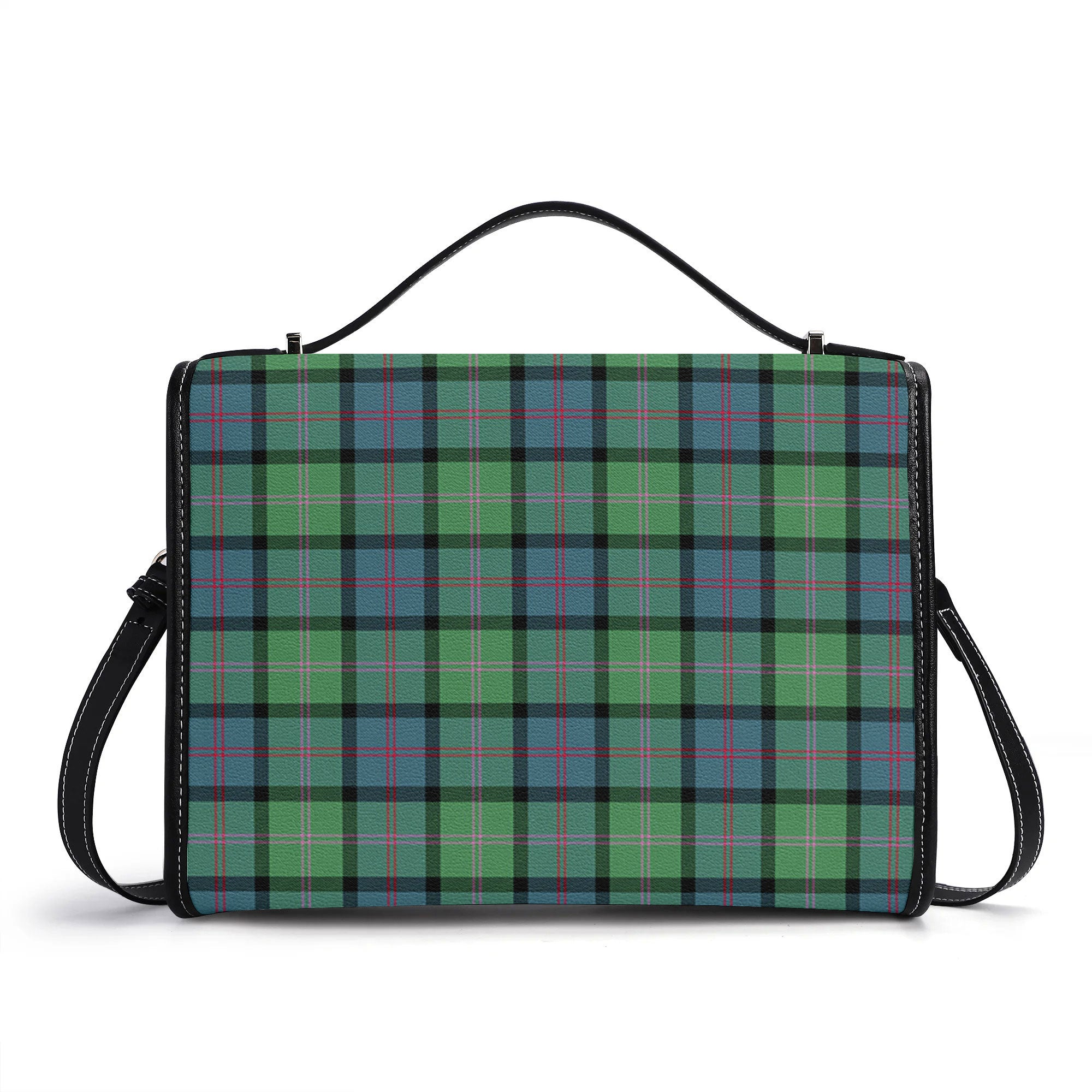 McThomas Ancient Tartan Crest Satchel Bag