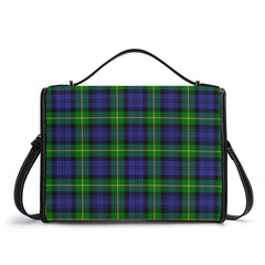 Meldrum Tartan Crest Satchel Bag