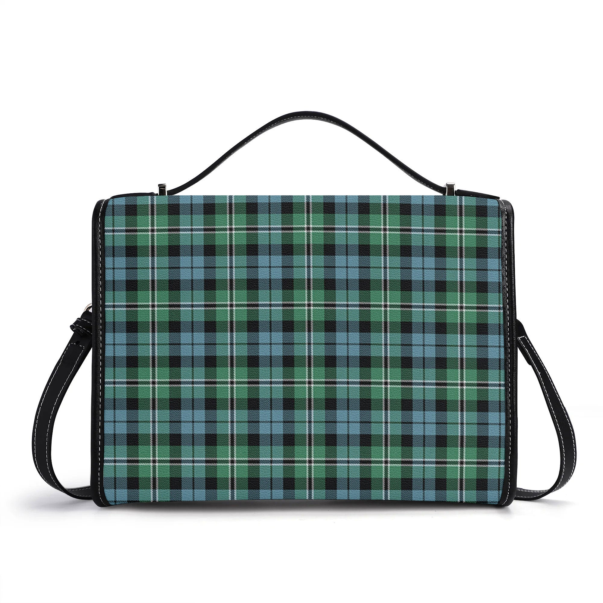 Melville Tartan Crest Satchel Bag
