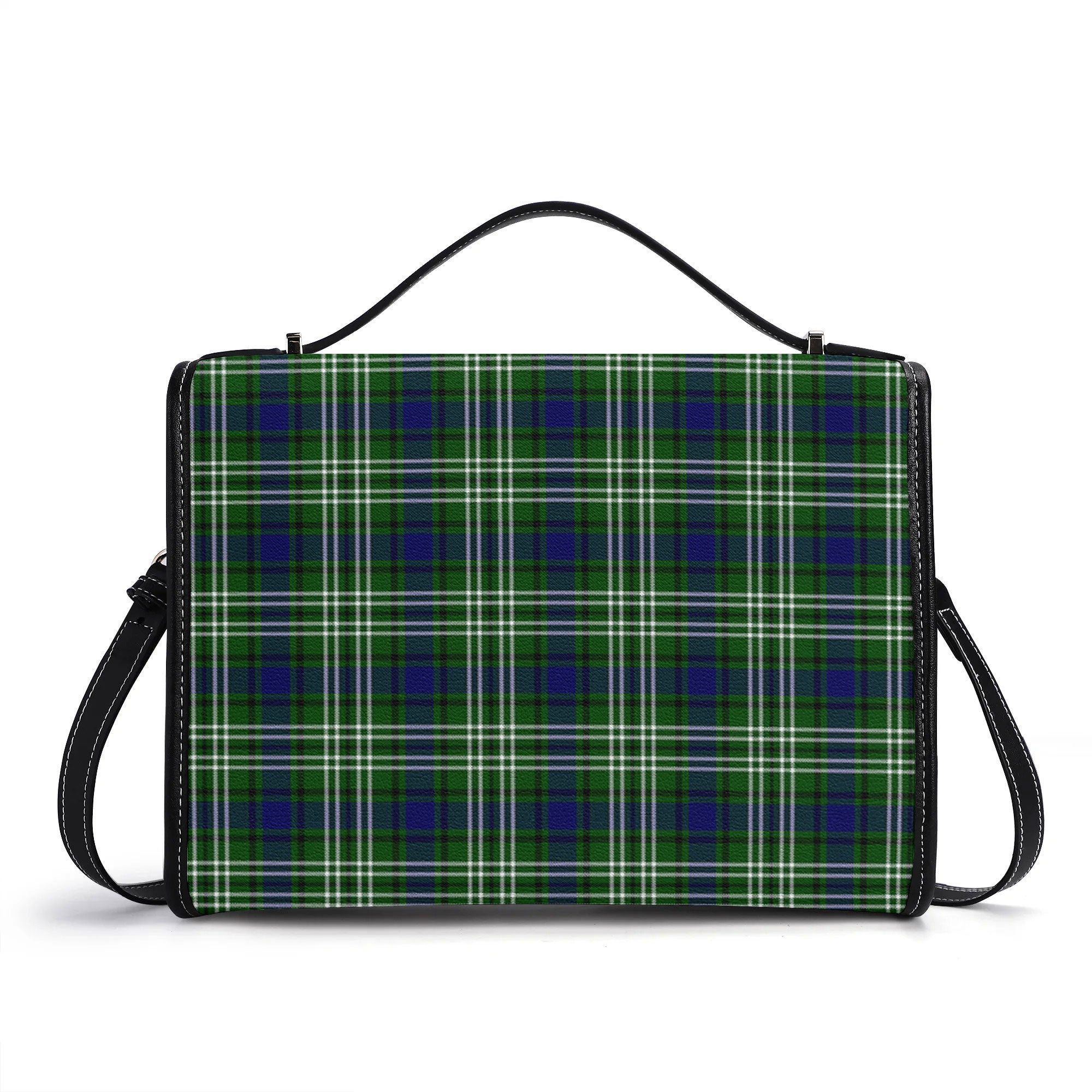 Mow Tartan Crest Satchel Bag