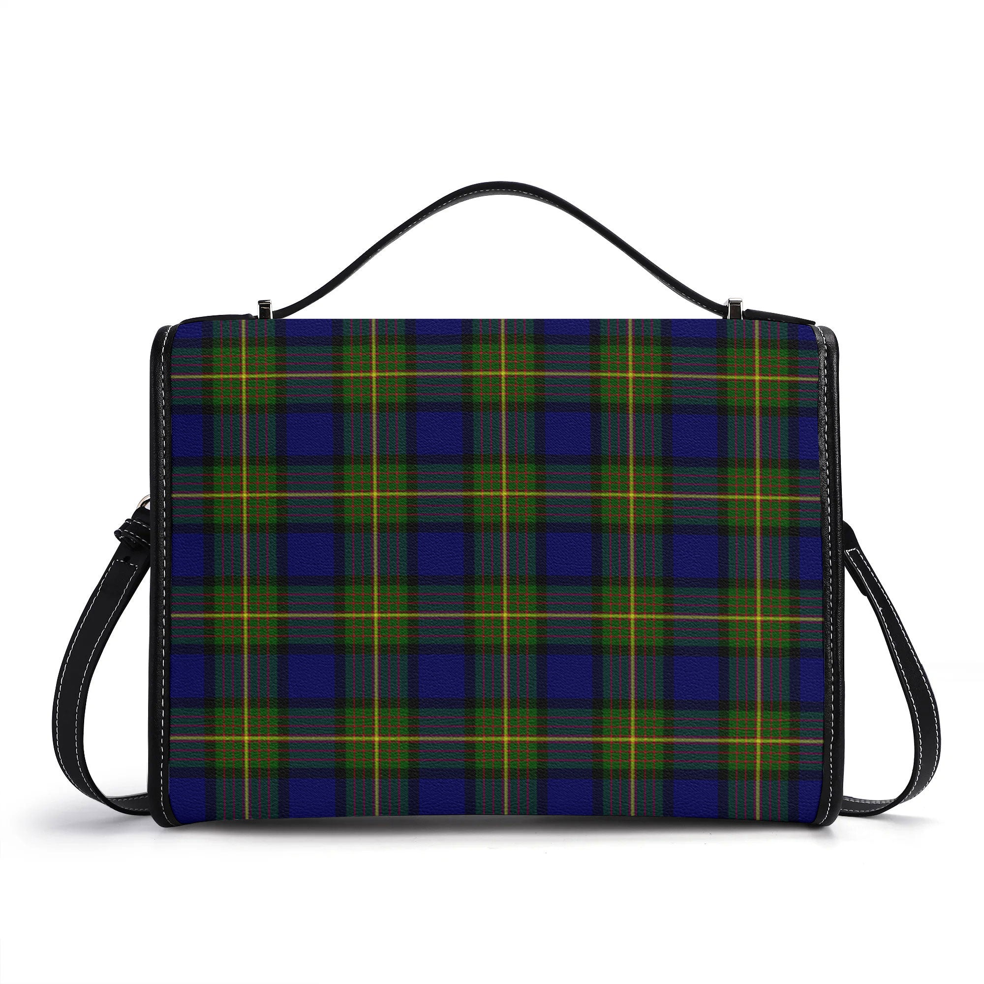 Muir Tartan Crest Satchel Bag
