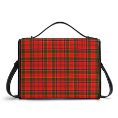 Munro Modern Tartan Crest Satchel Bag