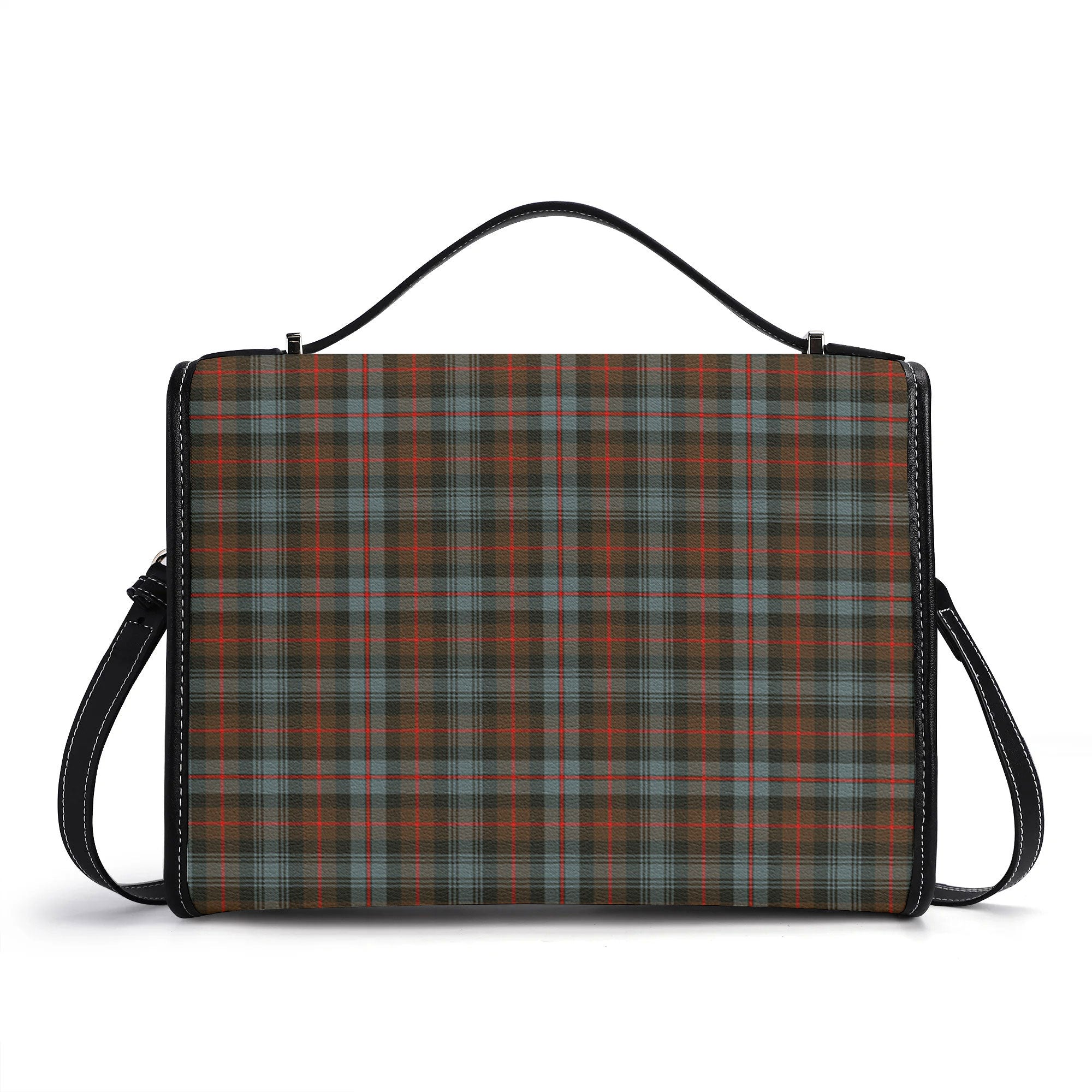 Murray of Atholl Weathered Tartan Crest Satchel Bag