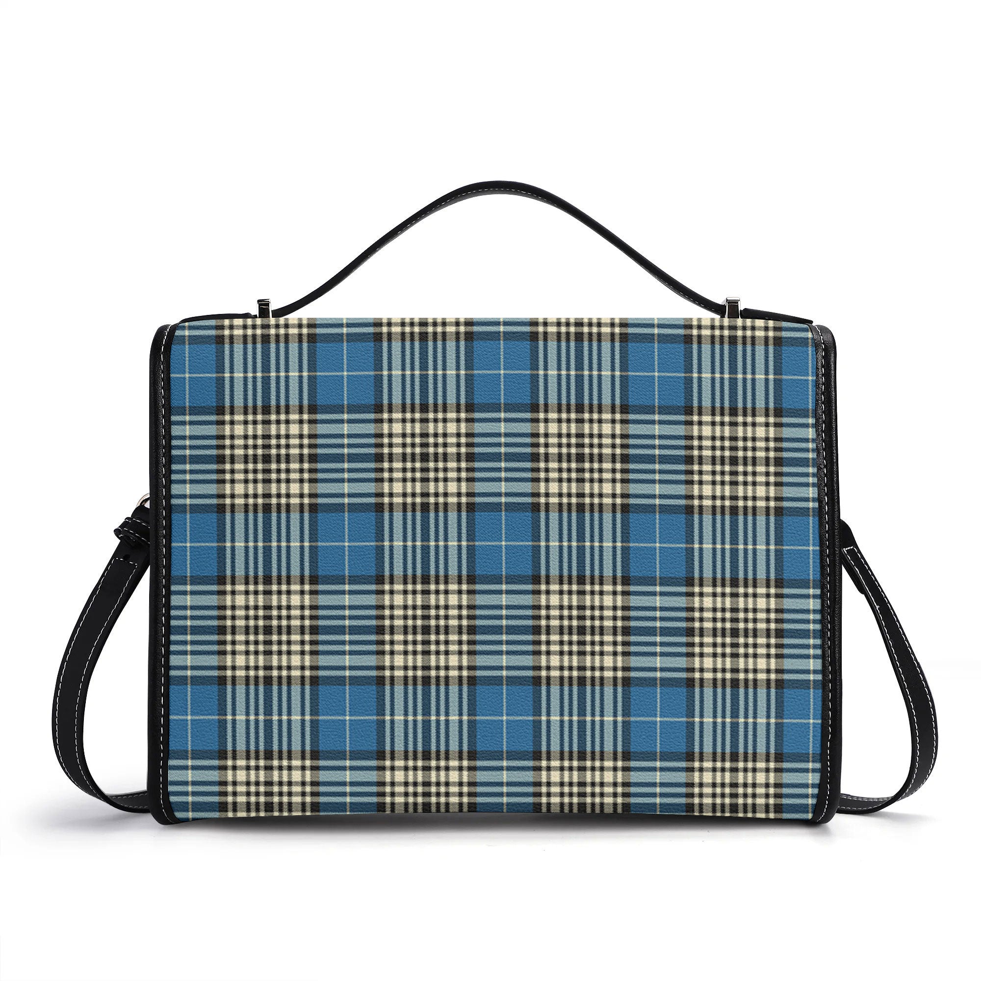 Napier Ancient Tartan Crest Satchel Bag