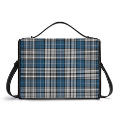 Napier Modern Tartan Crest Satchel Bag