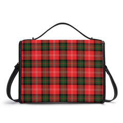 Nesbitt Modern Tartan Crest Satchel Bag