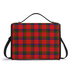 Nicolson Modern Tartan Crest Satchel Bag