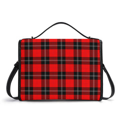 Ramsay Modern Tartan Crest Satchel Bag